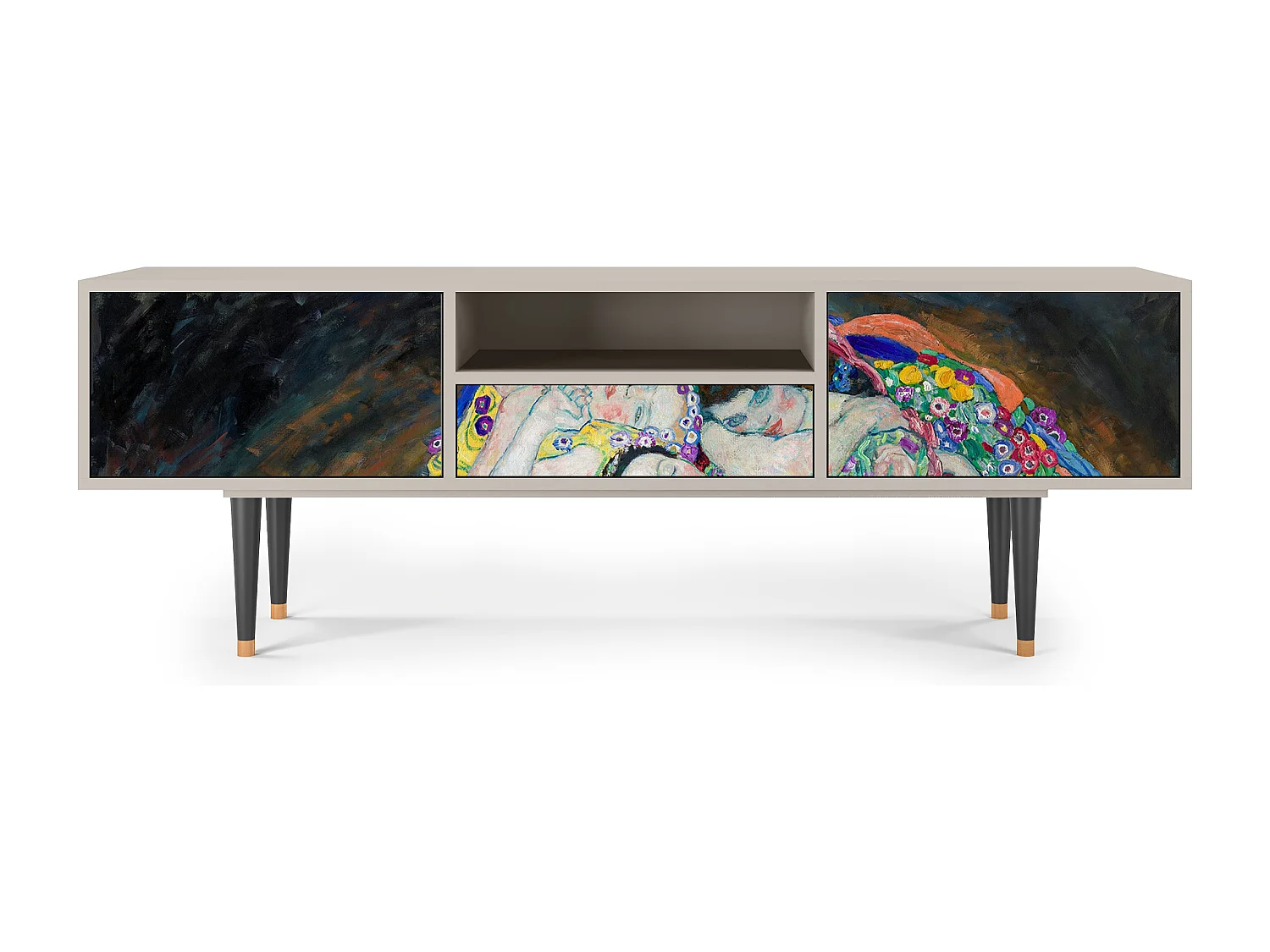 Meuble TV - 170х59х41 cm - T6 - The Maiden by Klimt, Sable