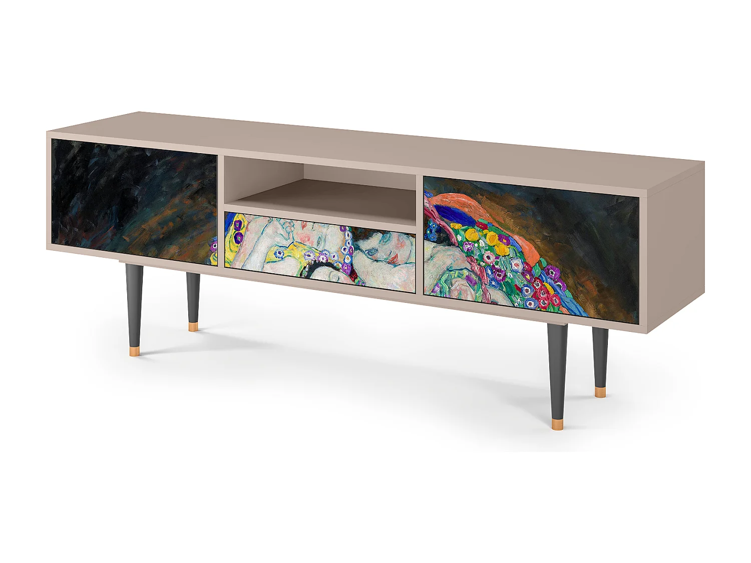 Meuble TV - 170х59х41 cm - T6 - The Maiden by Klimt, Sable