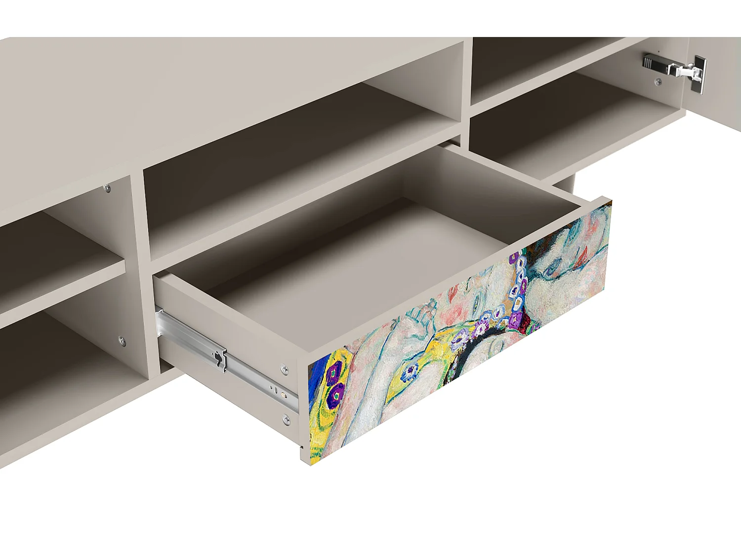 Meuble TV - 170х59х41 cm - T6 - The Maiden by Klimt, Sable