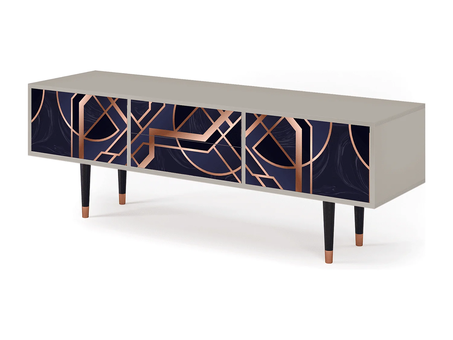 Meuble TV - 170х59х48 cm - T4 - Purple Temple, Sable