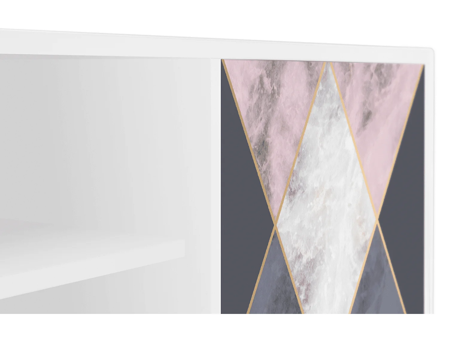 Meuble TV - 170х69х48 cm - T2 - Ideal Harmony, Blanc