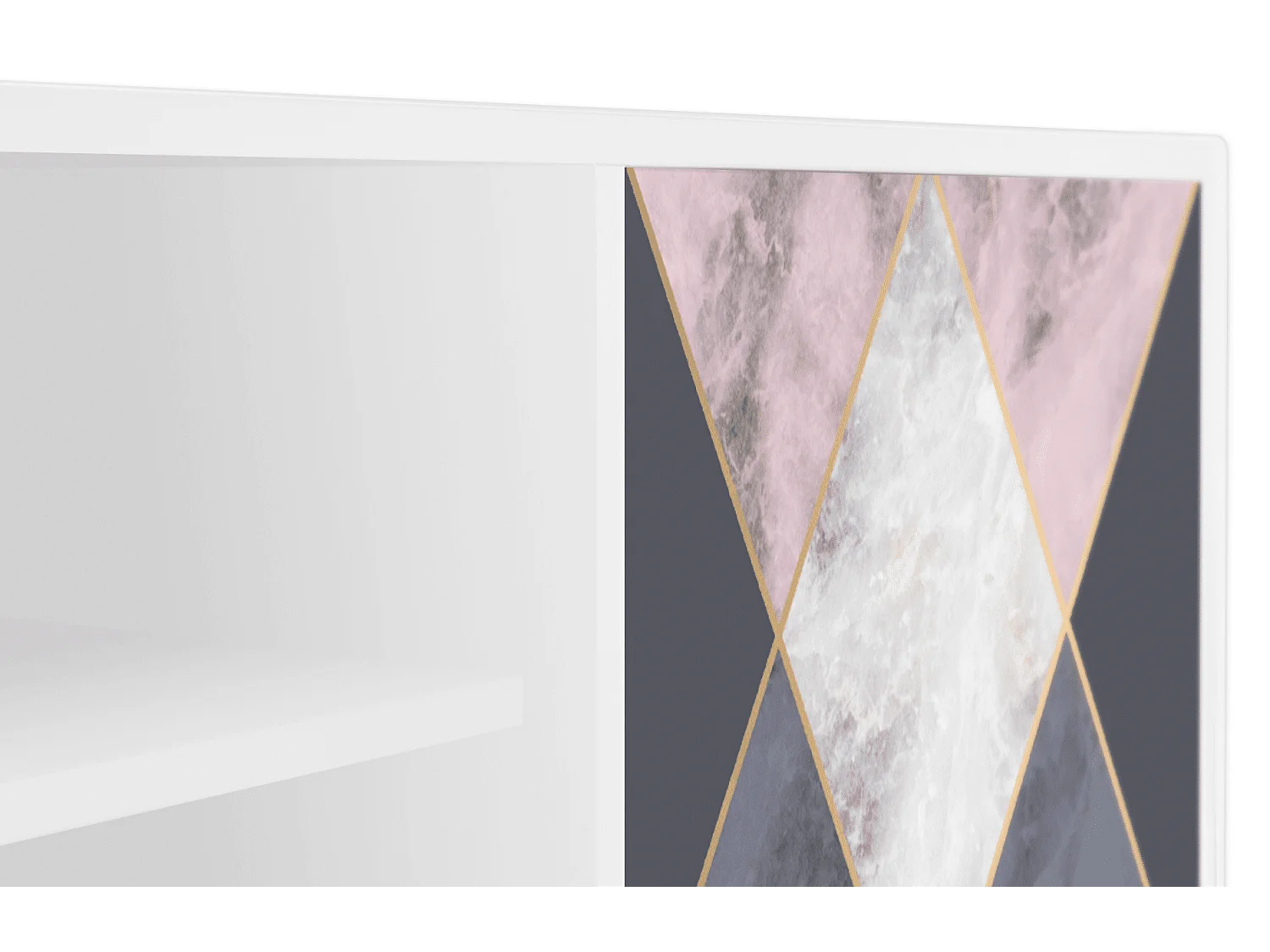 Meuble TV - 170х69х48 cm - T2 - Ideal Harmony, Blanc