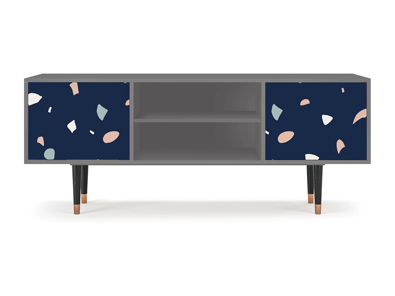 Meuble TV - 170х69х48 cm - T2 - Space Satellites, Gris