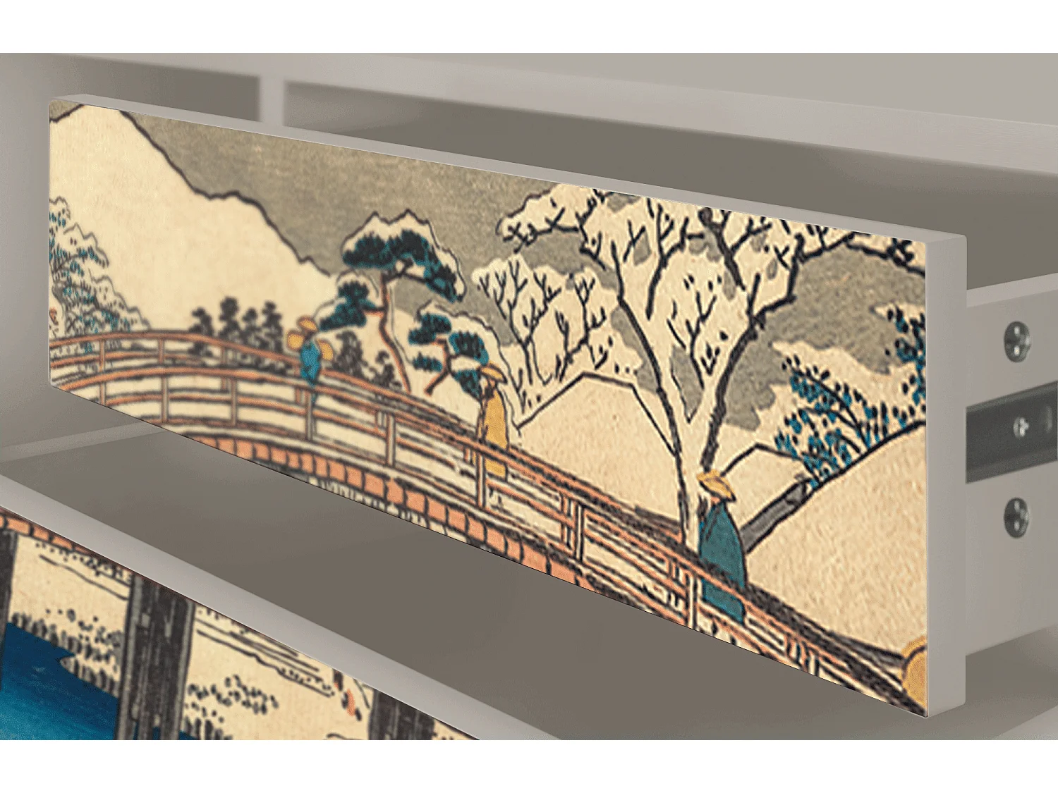 TV-meubel - 170х59х48 cm - T4 - Katabira River, Zand