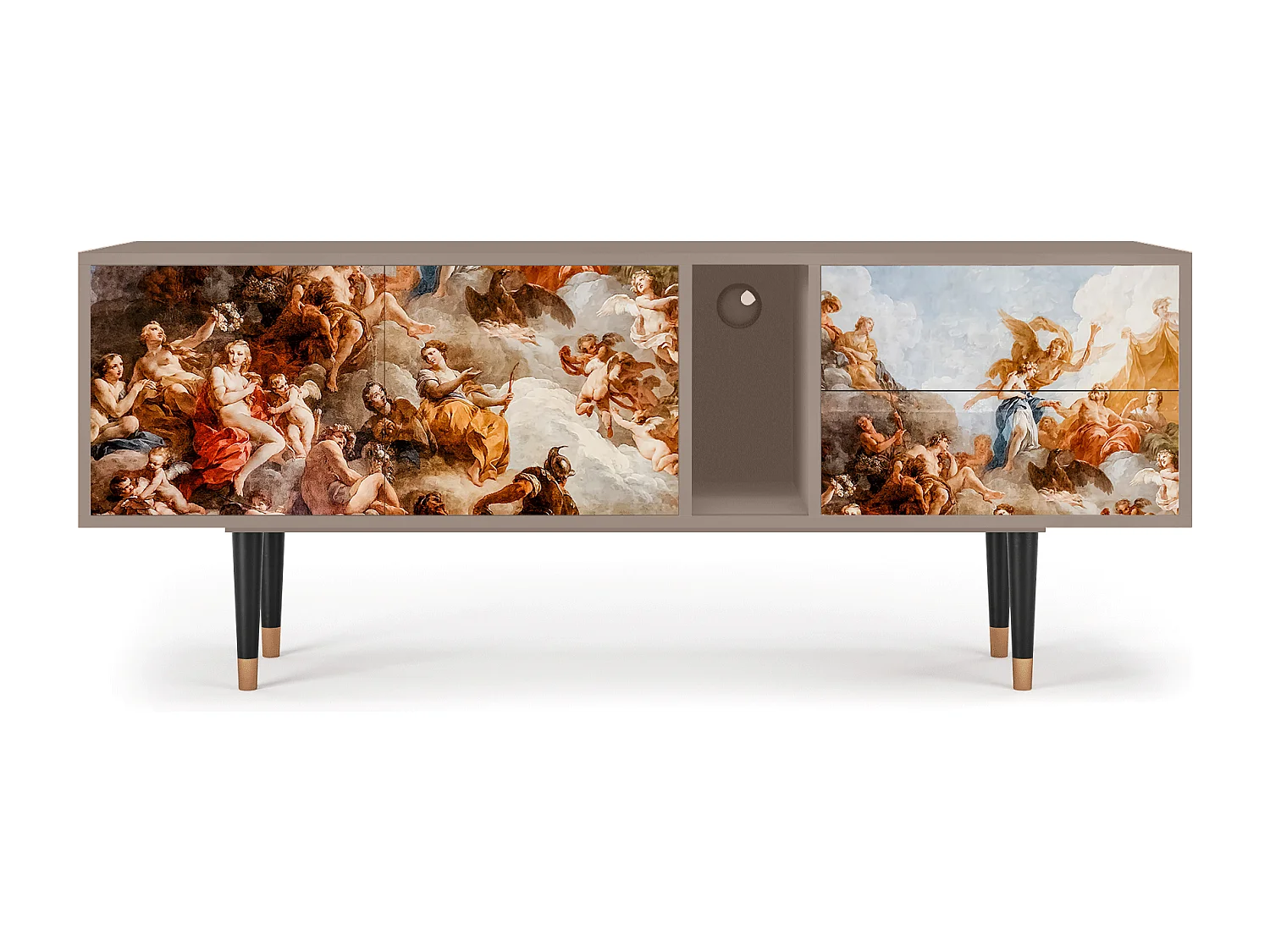 TV-Möbel - 170х69х48 cm - T1 - Versailles, Latte