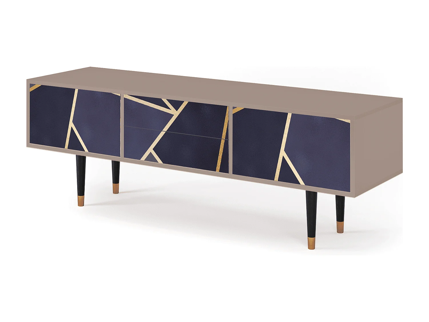 Mueble de TV - 170х59х48 cm - T4 - The Amethyst, Latte