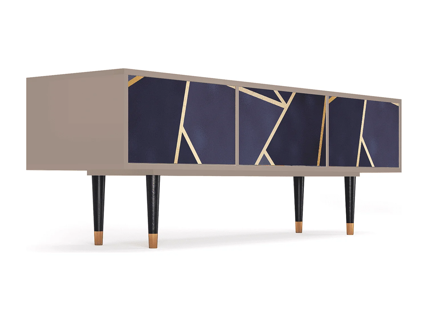 Mueble de TV - 170х59х48 cm - T4 - The Amethyst, Latte