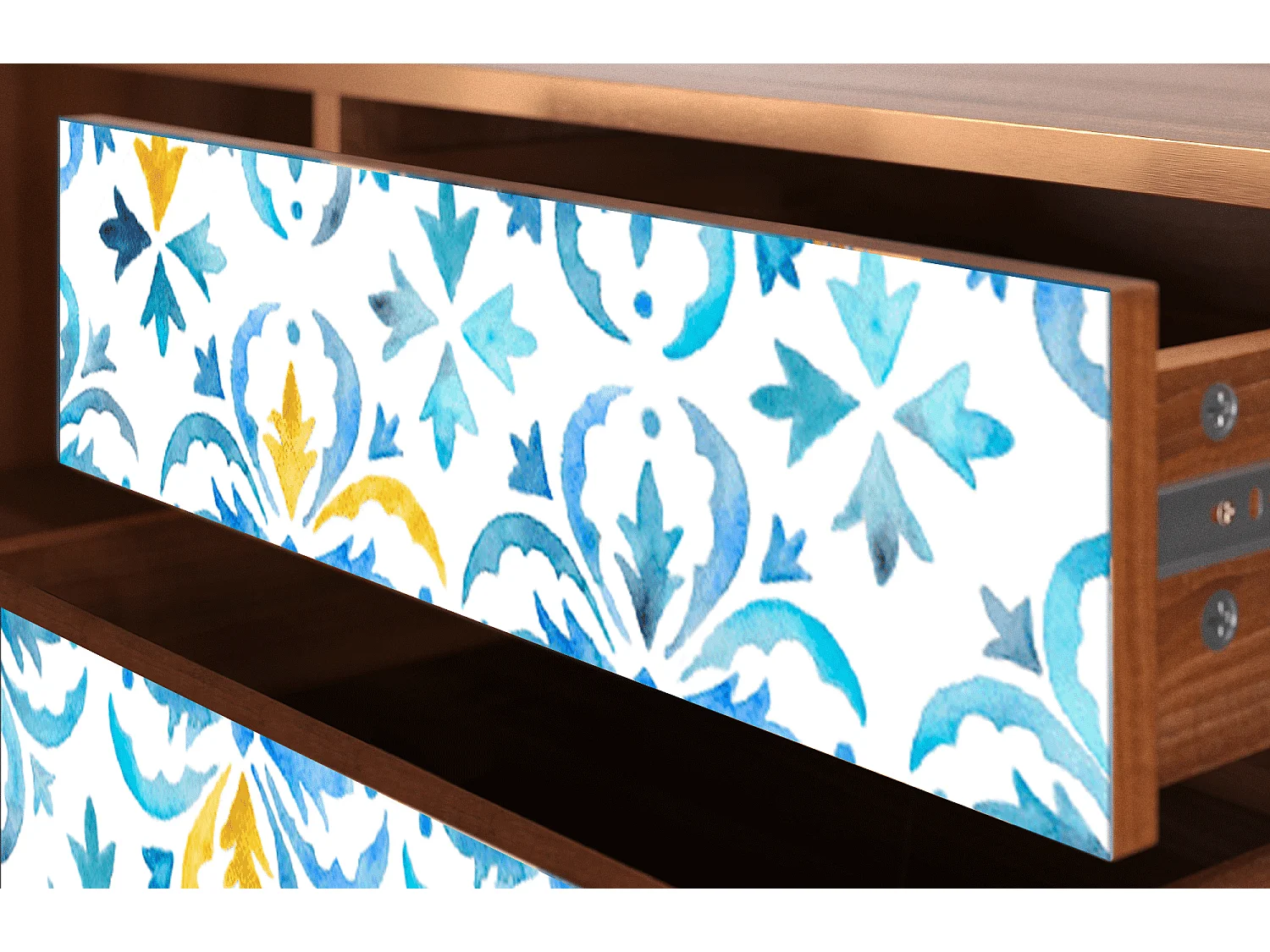 Meuble TV - 170х59х48 cm - T4 - Lisbon Flover, Noyer