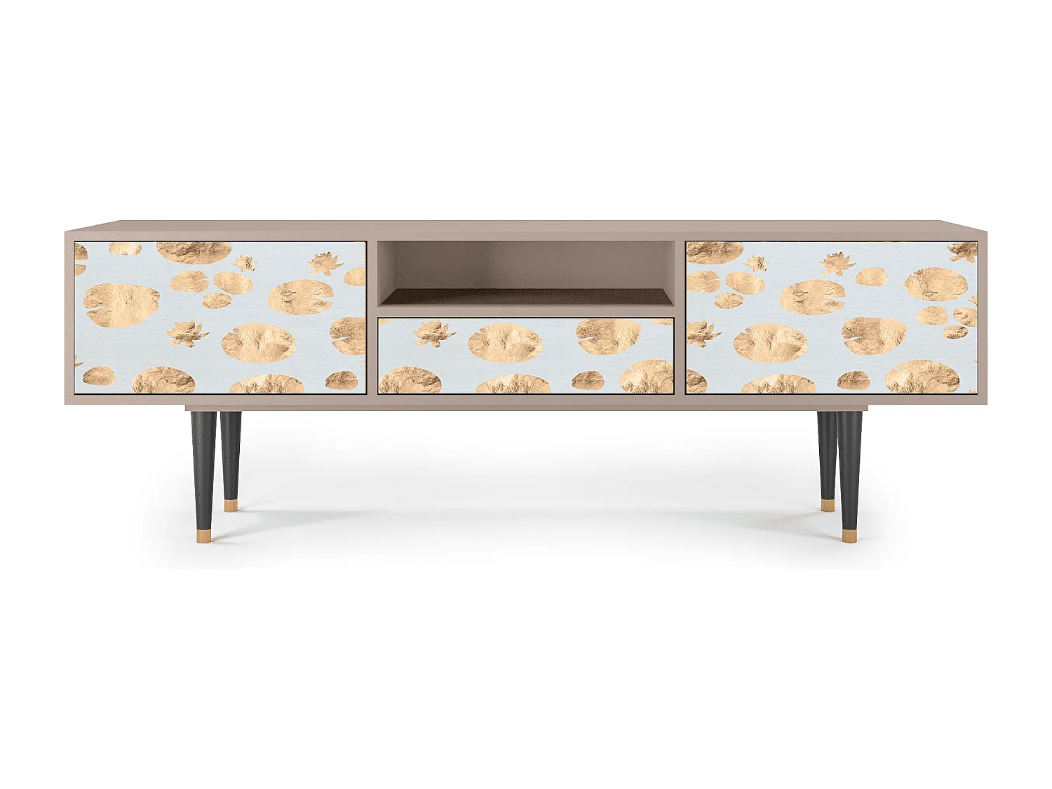 TV-Möbel - 170х59х41 cm - T6 - Blue Giraffe, Latte