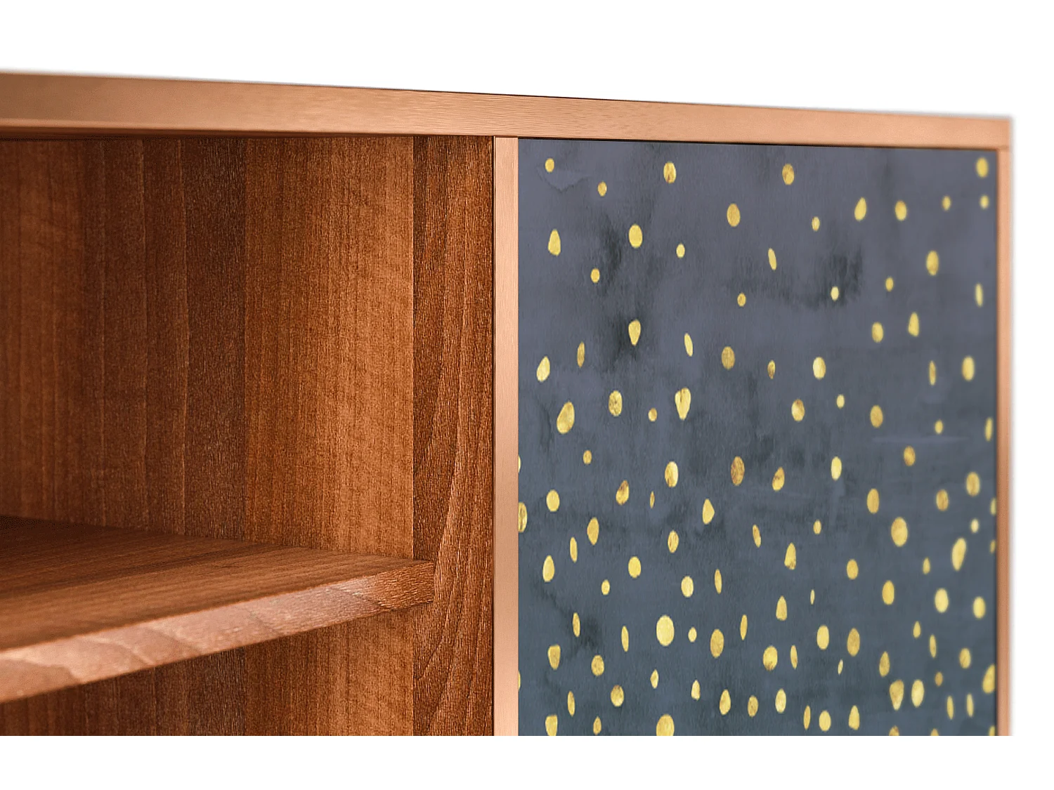 TV-meubel - 170х69х48 cm - T2 - Foggy Lights, Walnoot