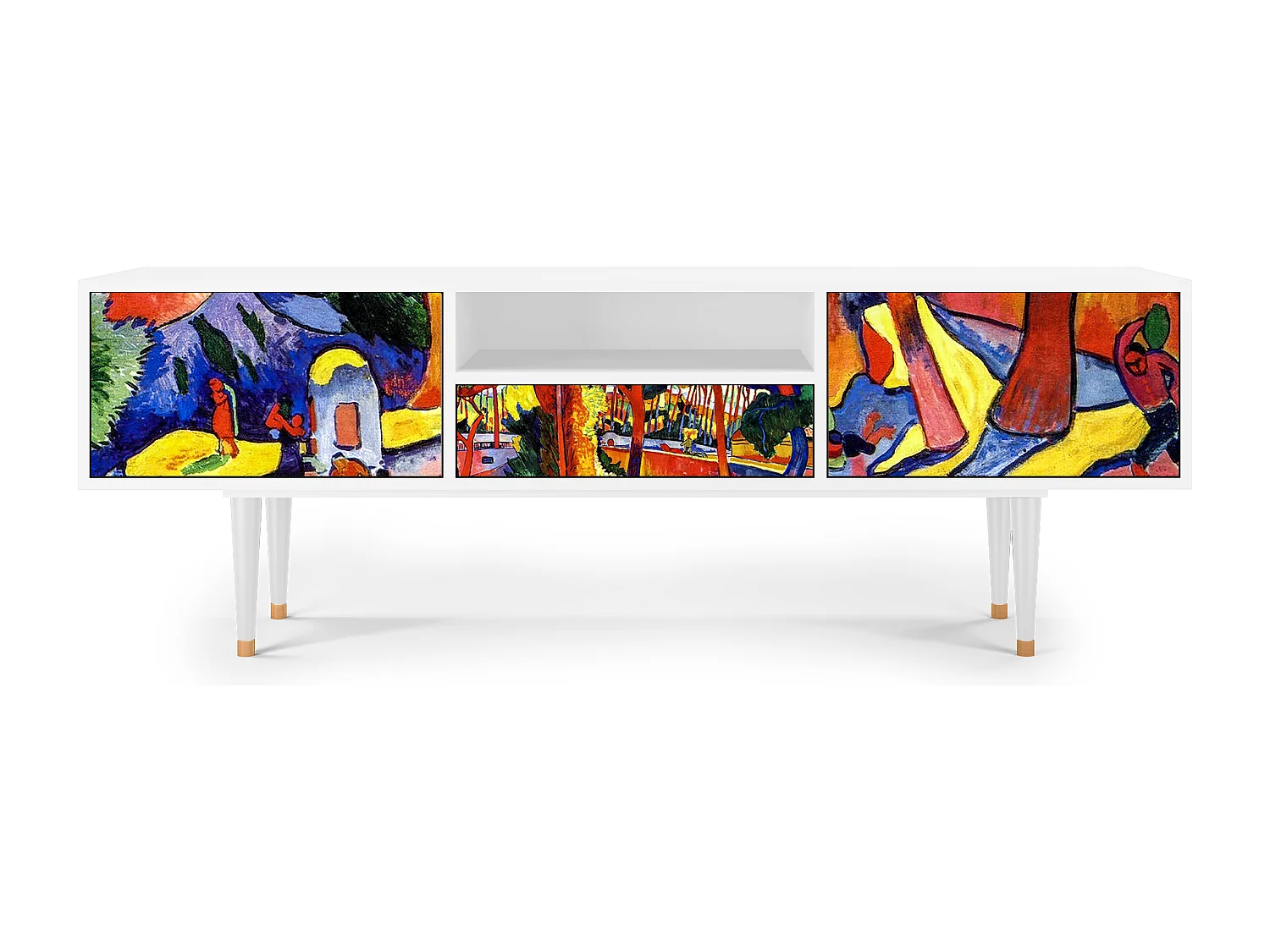 TV-meubel - 170х59х41 cm - T6 - The Turning Road, Wit