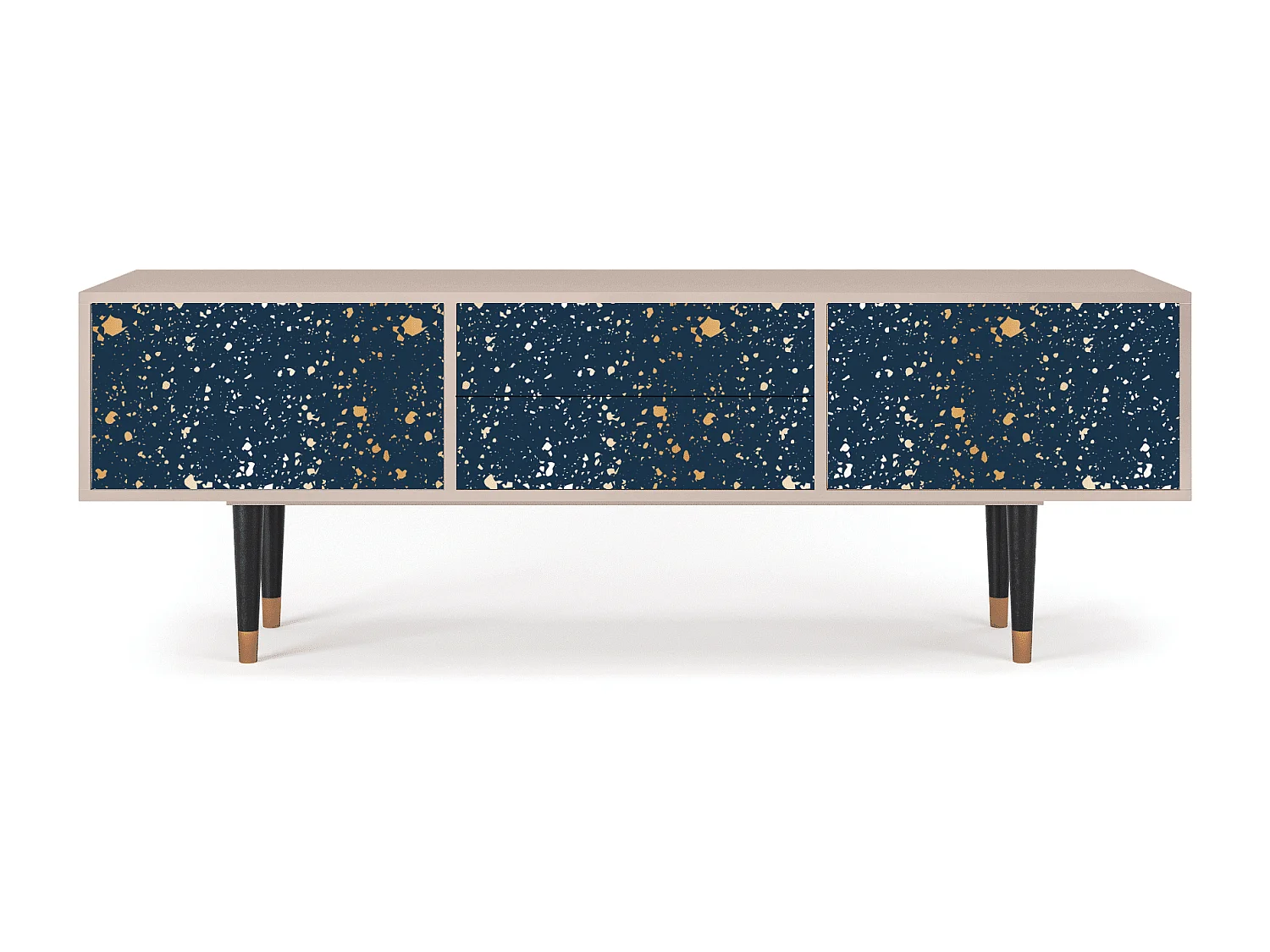 Mobile TV - 170х59х48 cm - T4 - Starfall, Latte