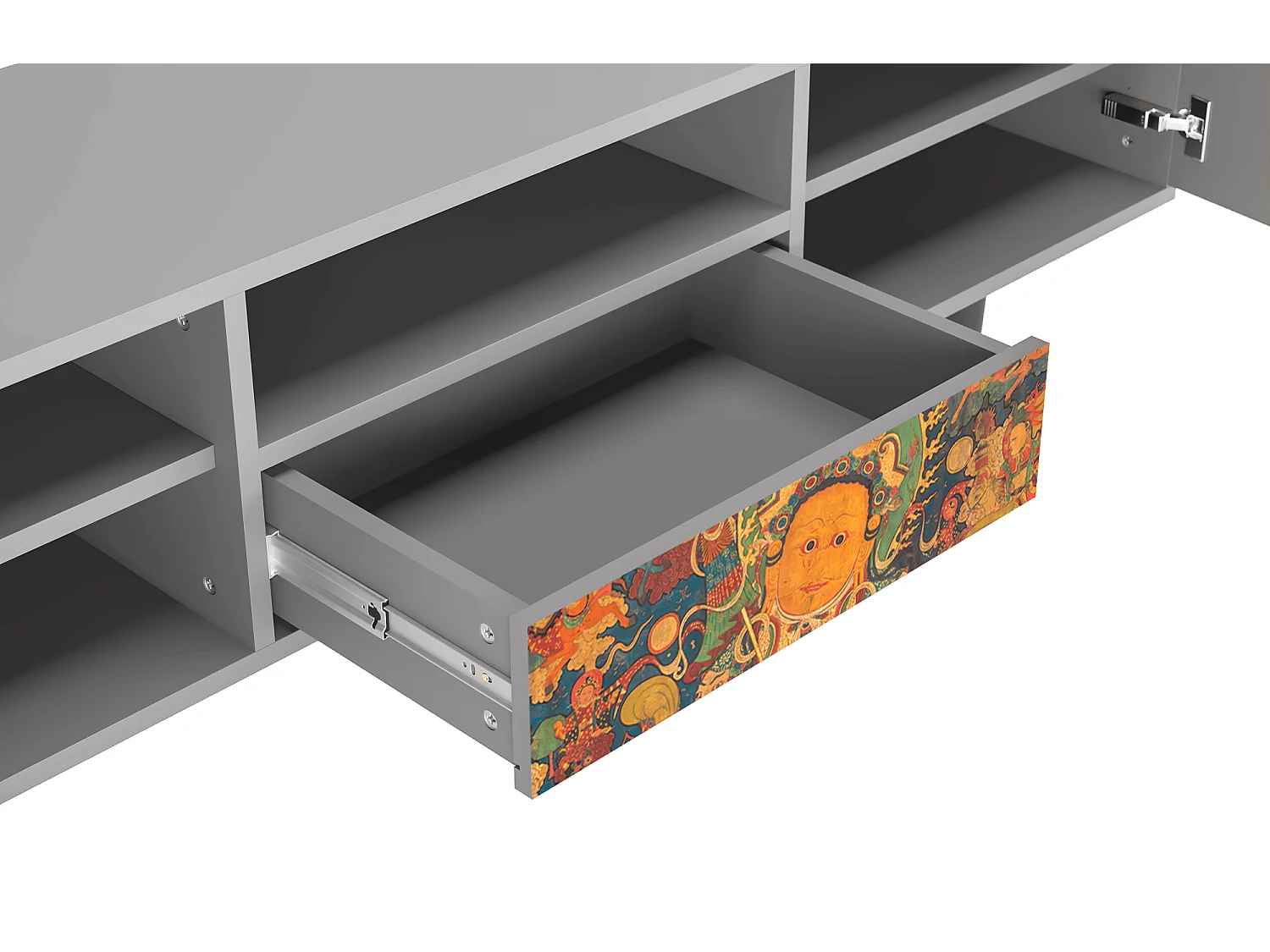 Meuble TV - 170х59х41 cm - T6 - God by Vaisravana , Gris