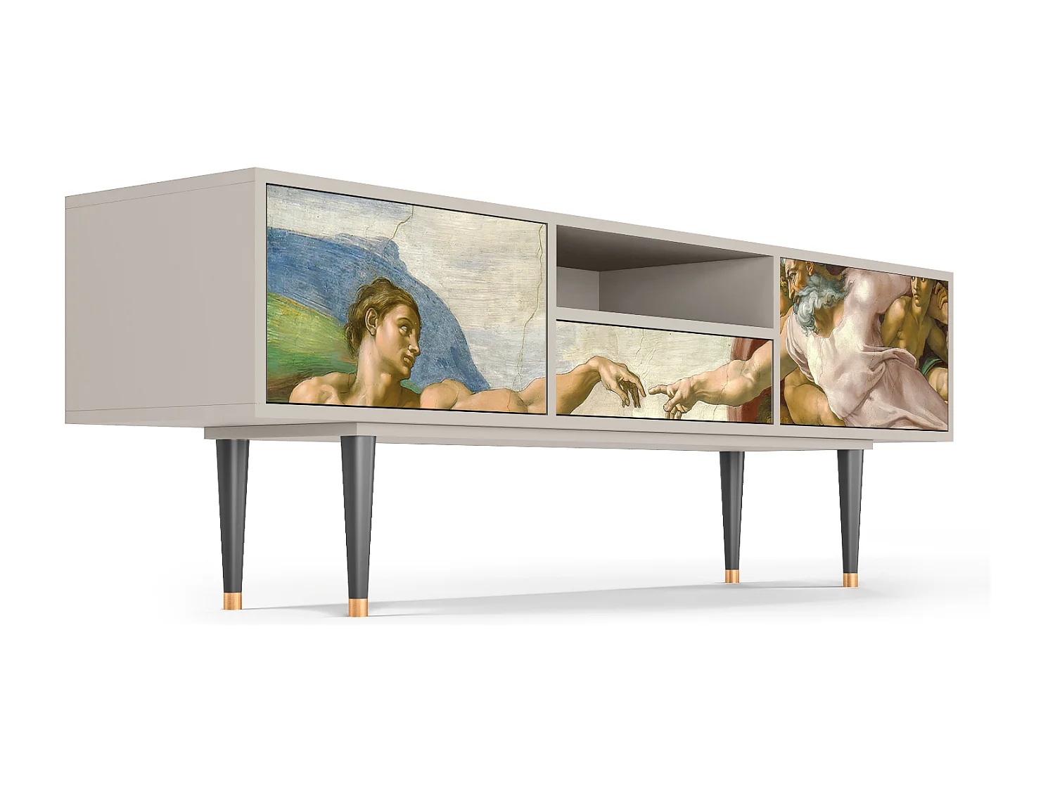 Mueble de TV - 170х59х41 cm - T6 - The Creation of Adam, Arena