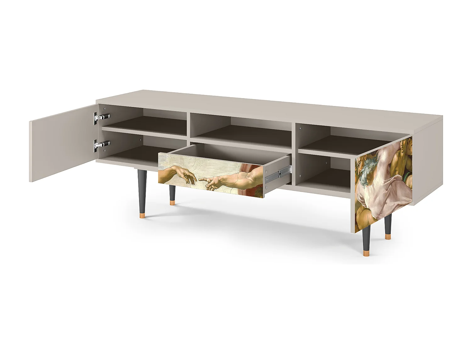 Mueble de TV - 170х59х41 cm - T6 - The Creation of Adam, Arena