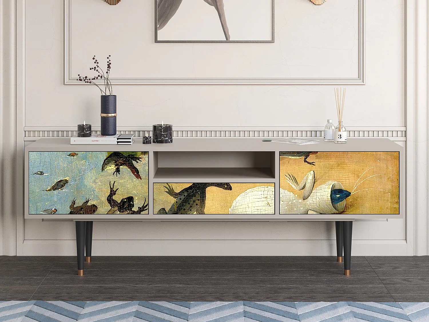 TV-Möbel - 170х59х41 cm - T6 - The Garden by Bosch, Sand