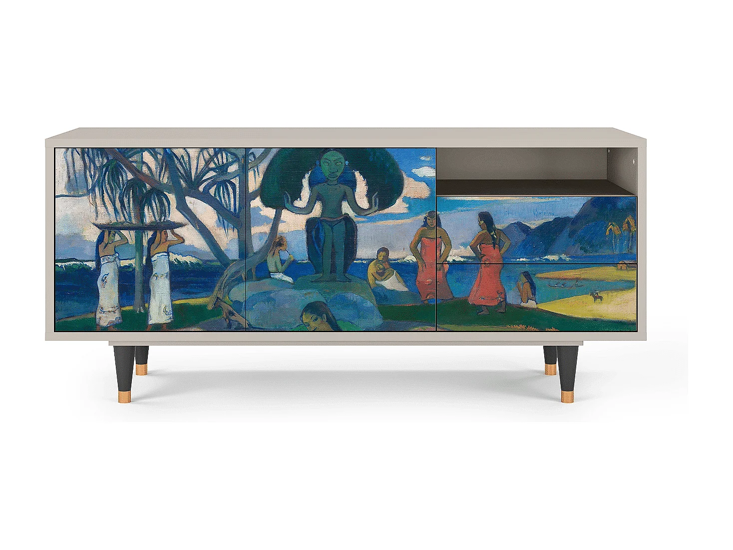 Mueble de TV - 125х56х41 cm - T7 - Day of the God, Arena