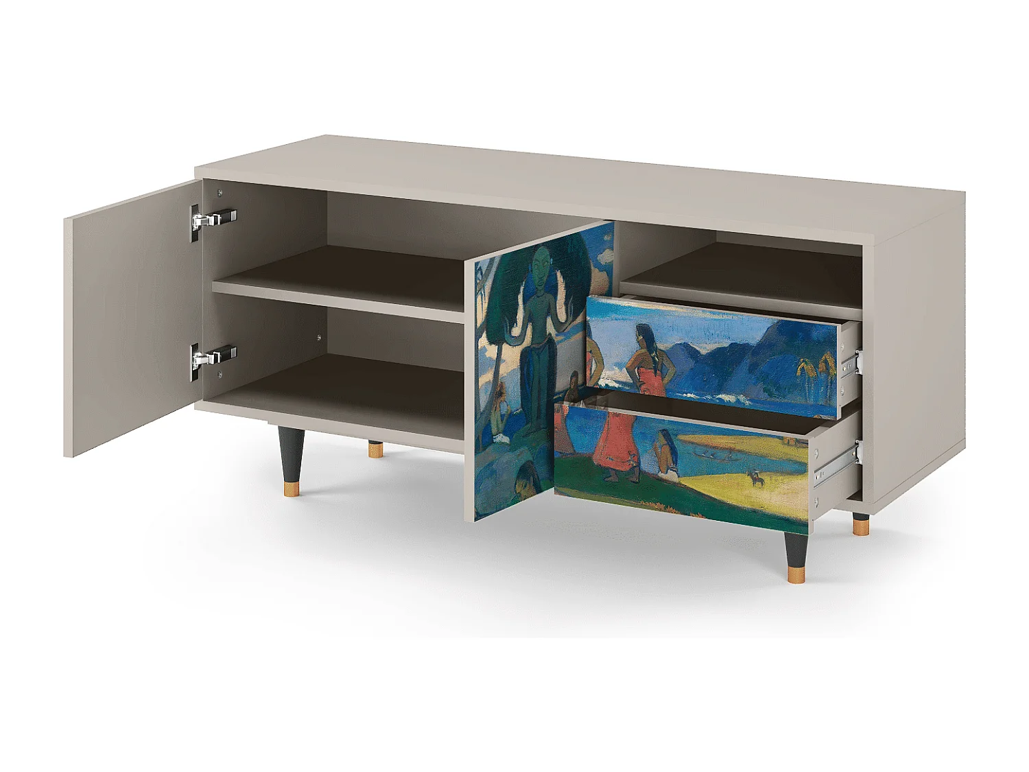 Mueble de TV - 125х56х41 cm - T7 - Day of the God, Arena