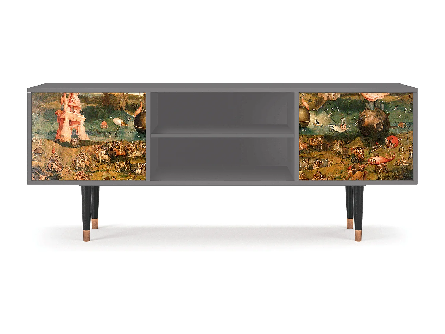 TV-Möbel - 170х69х48 cm - T2 - Garden of Delights , Grau