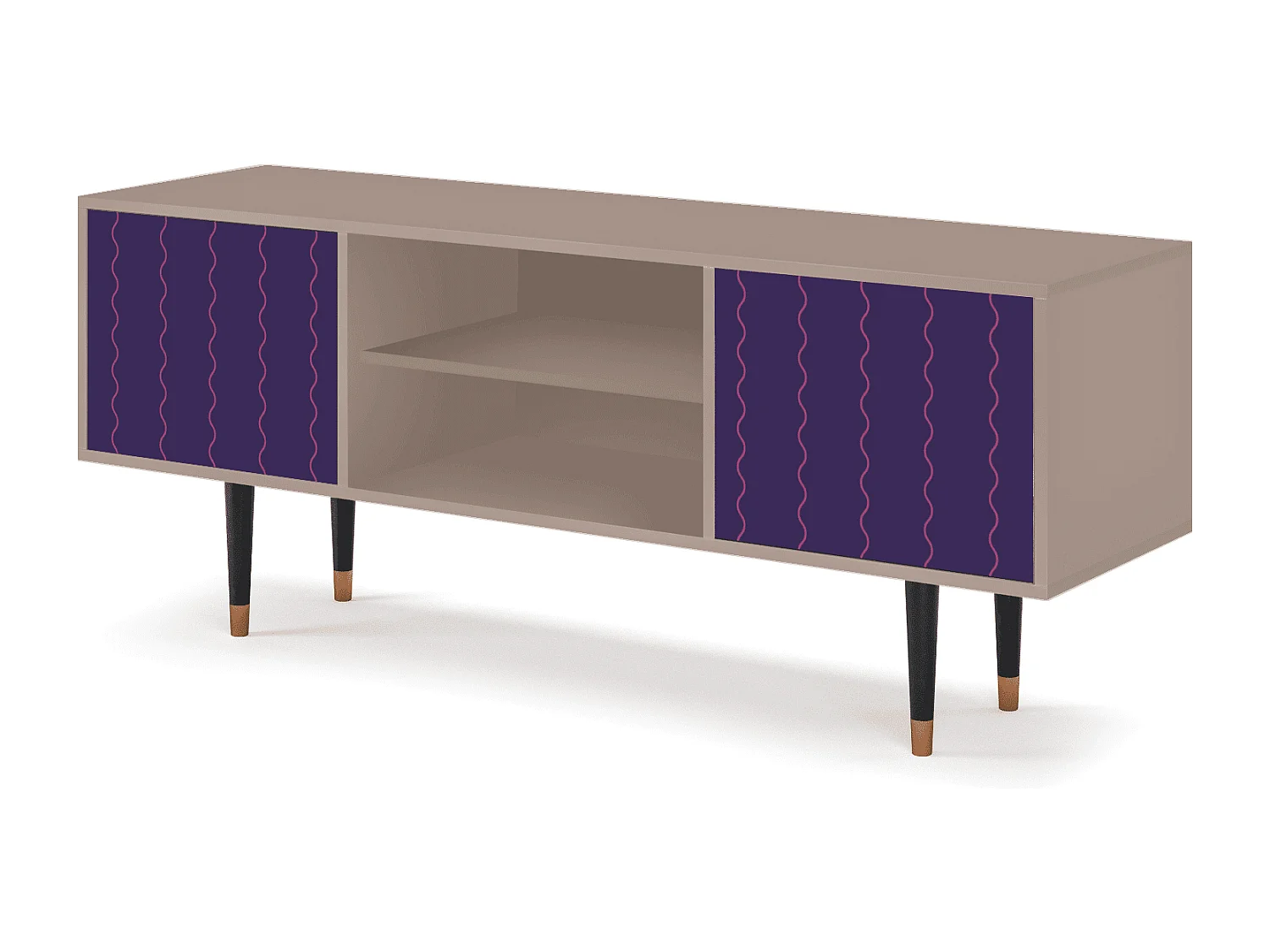 Meuble TV - 170х69х48 cm - T2 - Grape Maccaroni, Latte