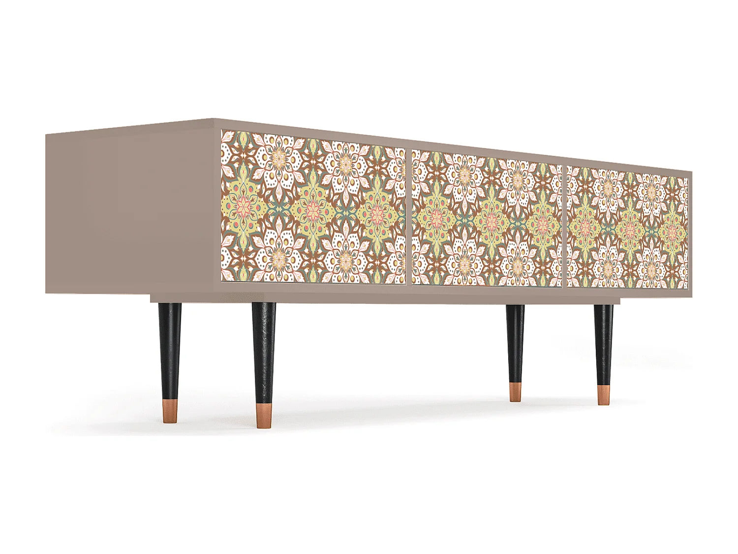 Szafka RTV - 170х59х48 cm - T4 - Chinese Tea, Latte