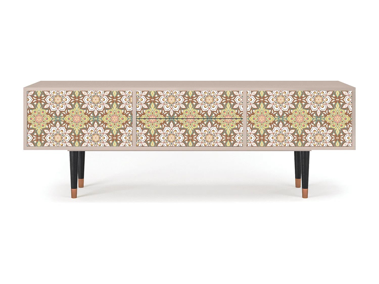 Meuble TV - 170х59х48 cm - T4 - Chinese Tea, Latte