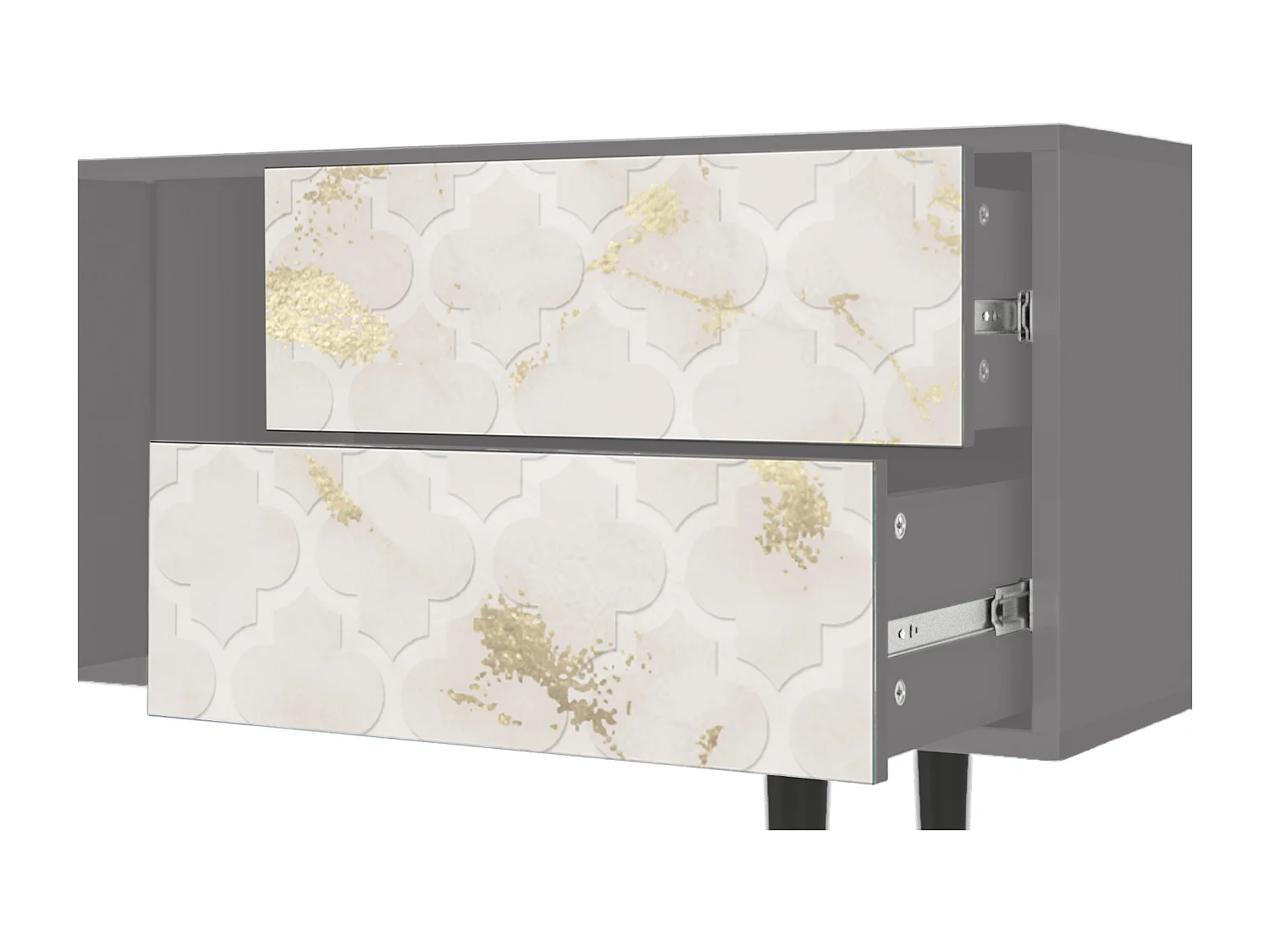 Mueble de TV - 170х69х48 cm - T1 - Sahara desert, Gris