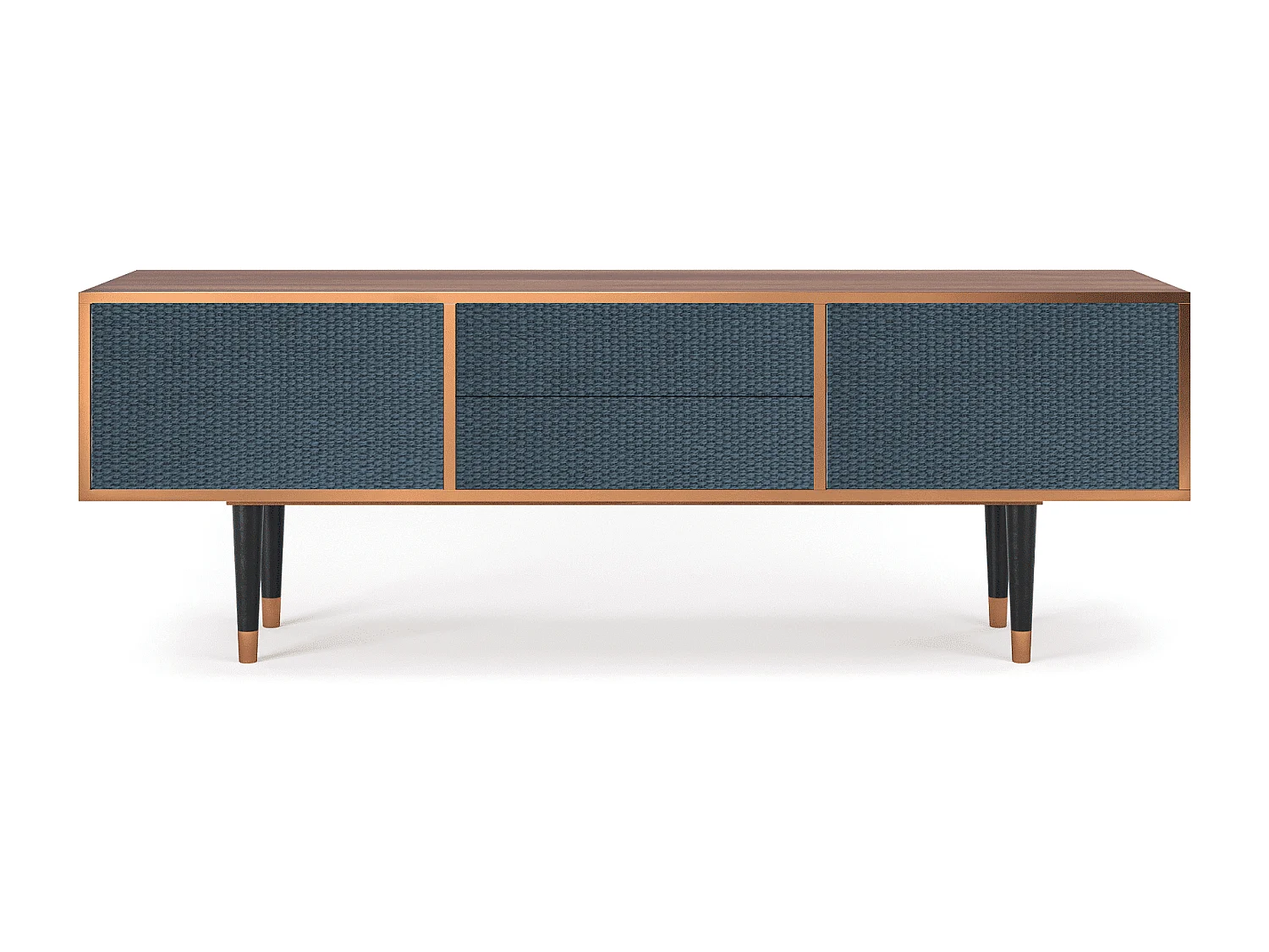 Mobile TV - 170х59х48 cm - T4 - Knitted Pattern, Noce