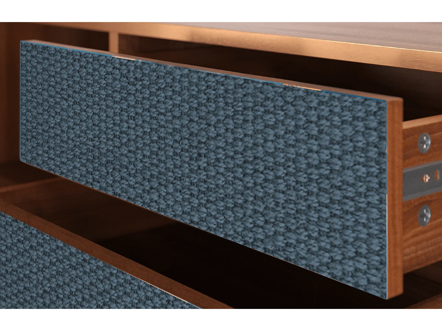 Mobile TV - 170х59х48 cm - T4 - Knitted Pattern, Noce