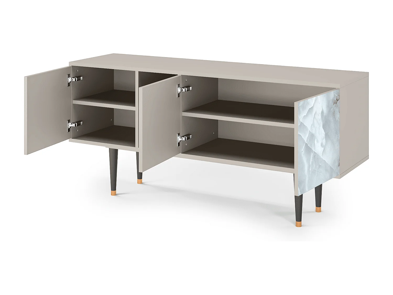 Mobile TV - 150х69х41 cm - T5 - The Onyx, Sabbia