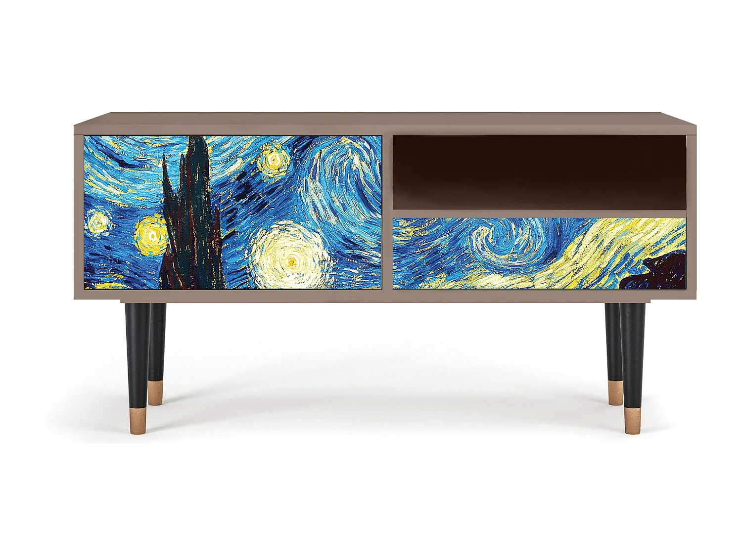 TV-meubel - 115х59х48 cm - T3 - The Starry Night  , Latte