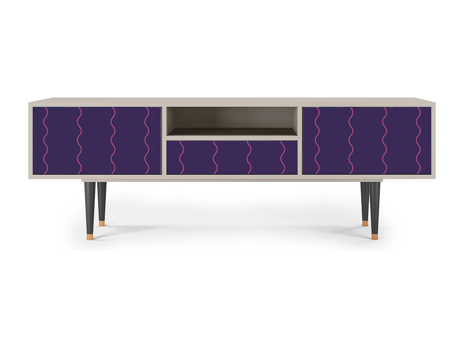 Meuble TV - 170х59х41 cm - T6 - Grape Maccaroni, Sable