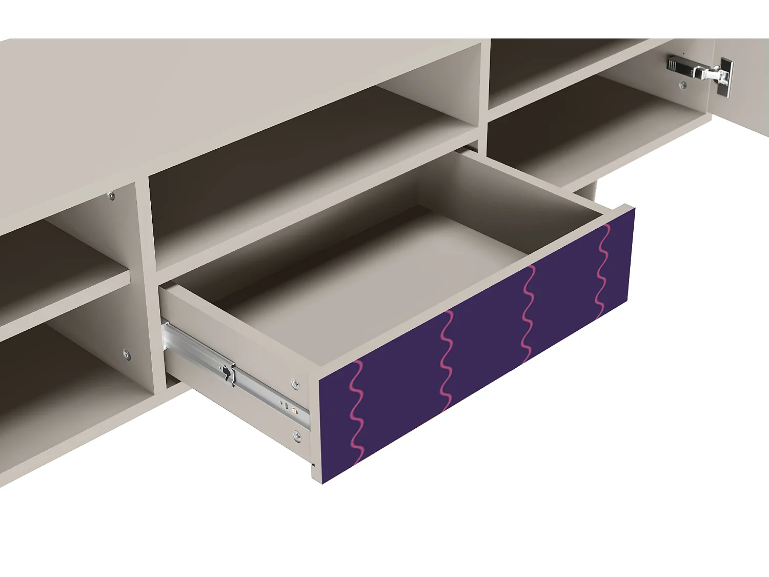 Meuble TV - 170х59х41 cm - T6 - Grape Maccaroni, Sable