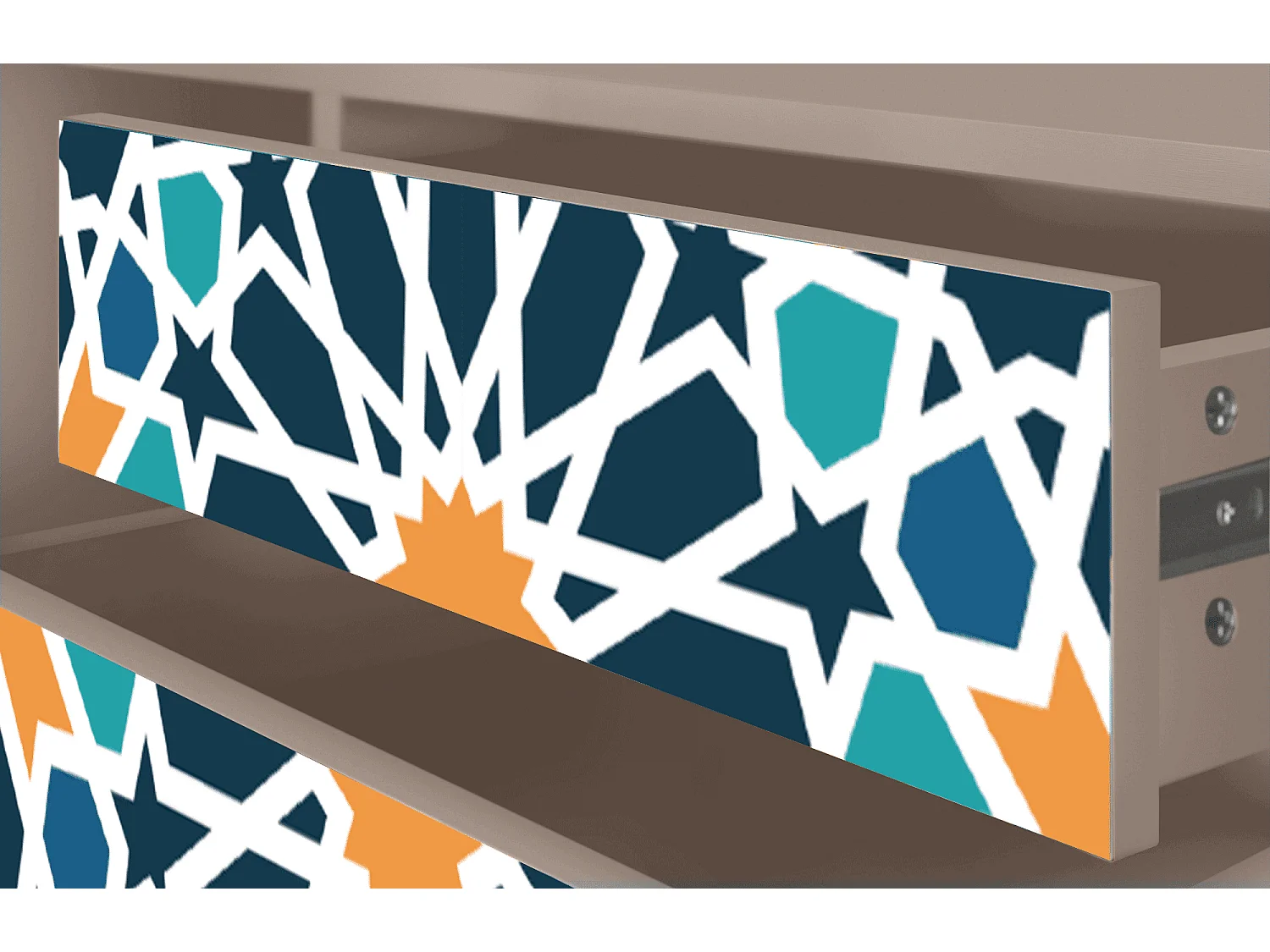 Meuble TV - 170х59х48 cm - T4 - Kaleidoscope, Latte