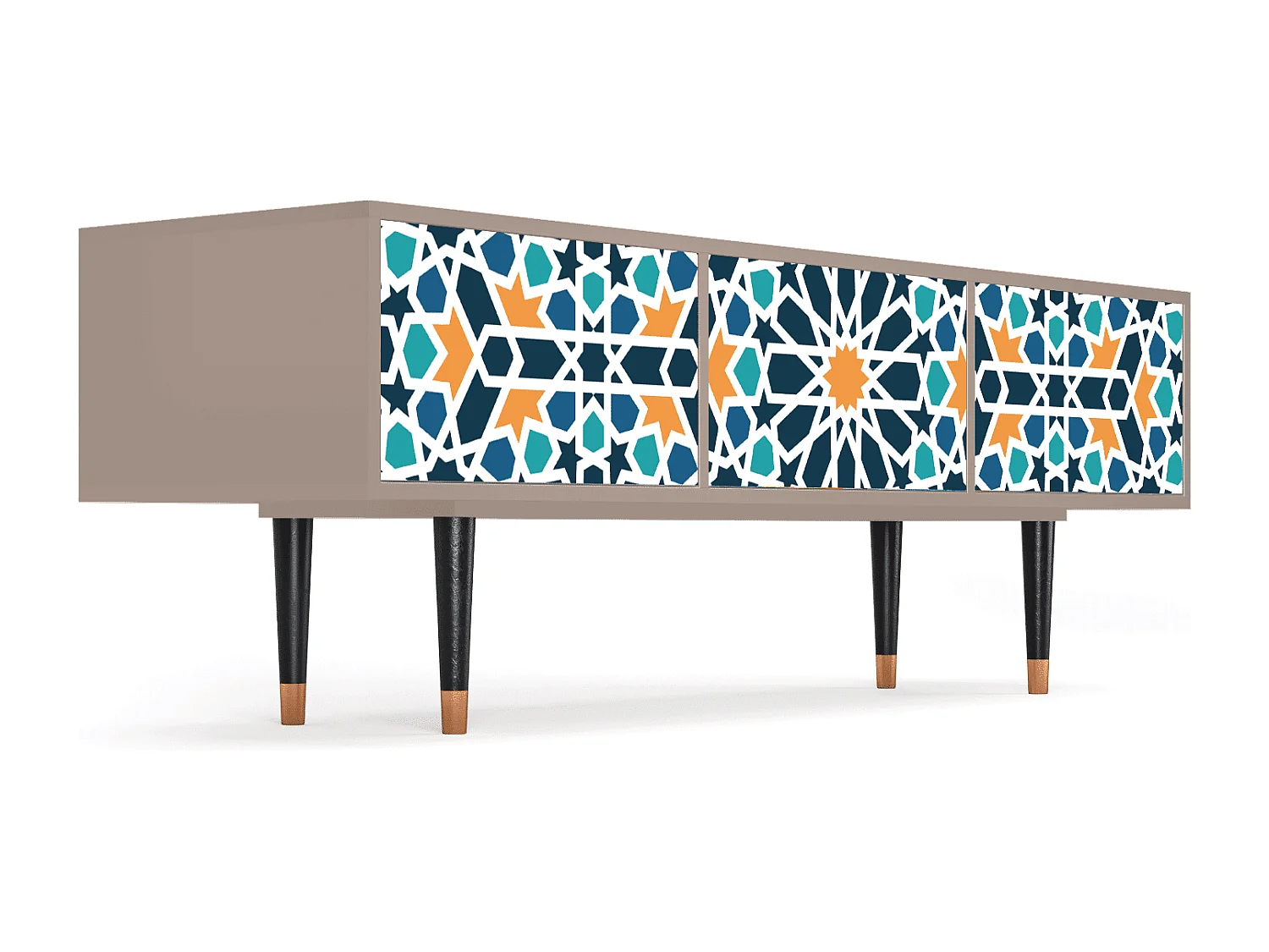 Meuble TV - 170х59х48 cm - T4 - Kaleidoscope, Latte