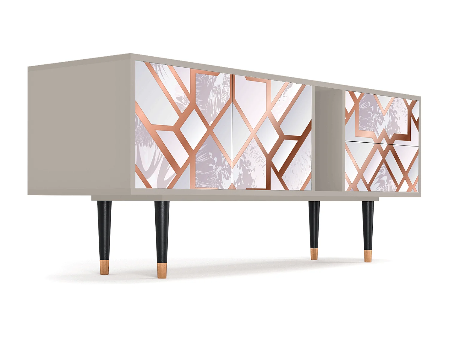 Mueble de TV - 170х69х48 cm - T1 - Pastel Fairytale, Arena