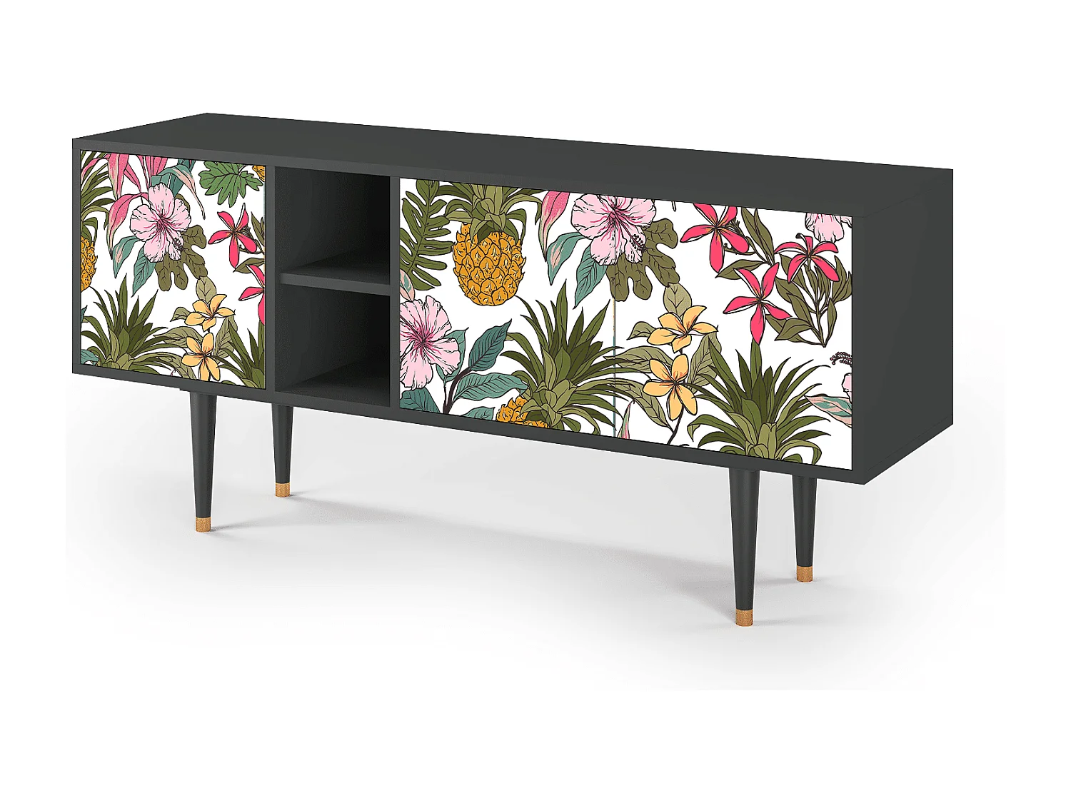 TV-Möbel - 150х69х41 cm - T5 - Estival Fruit, Anthrazit