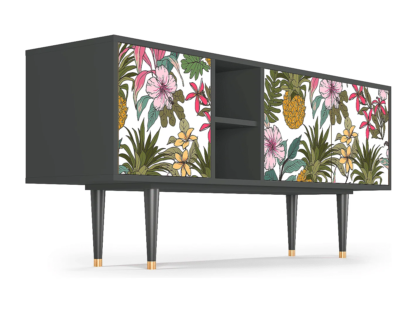 TV-Möbel - 150х69х41 cm - T5 - Estival Fruit, Anthrazit