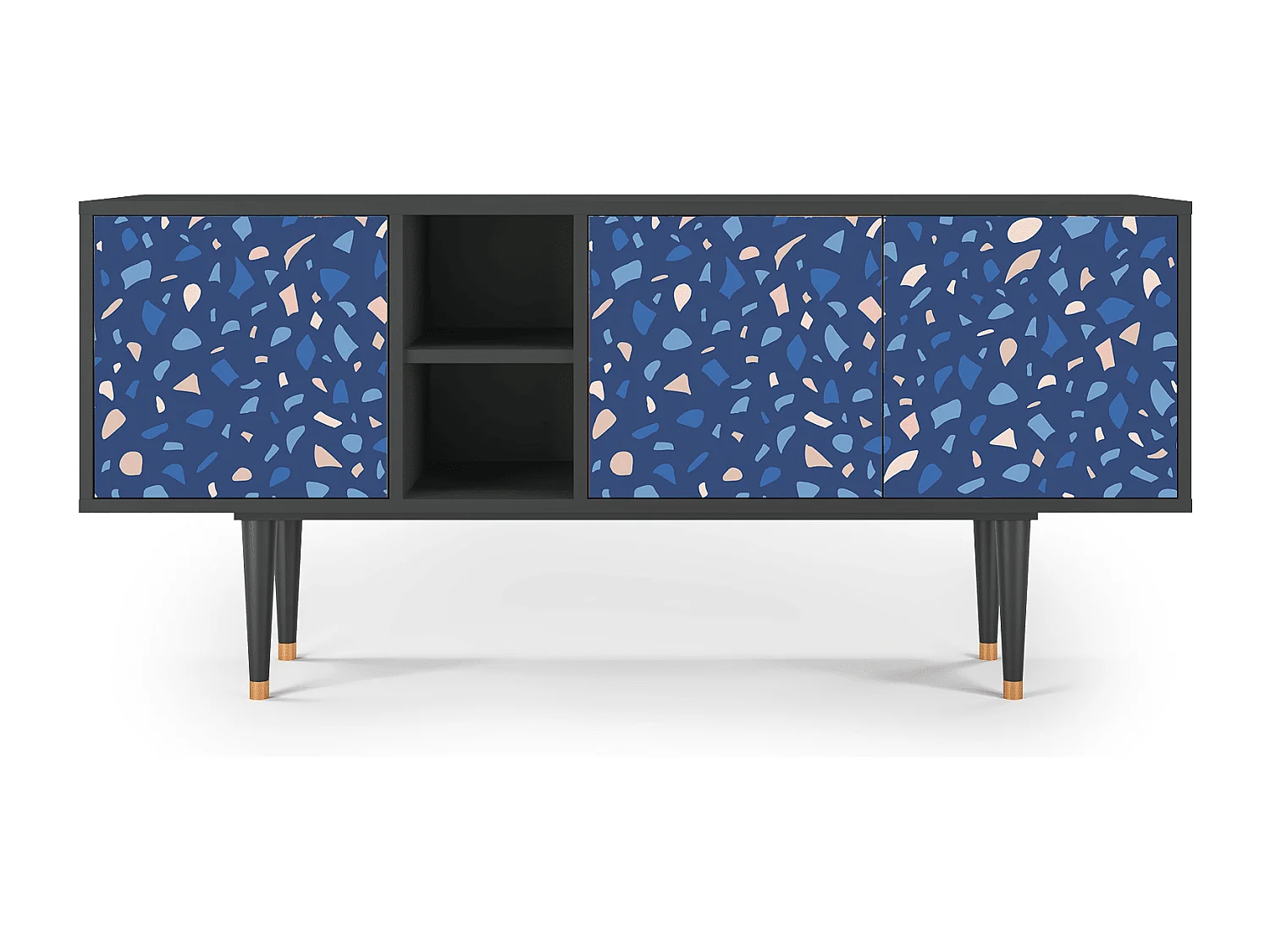 TV-Möbel - 150х69х41 cm - T5 - Soap Whirpool, Anthrazit