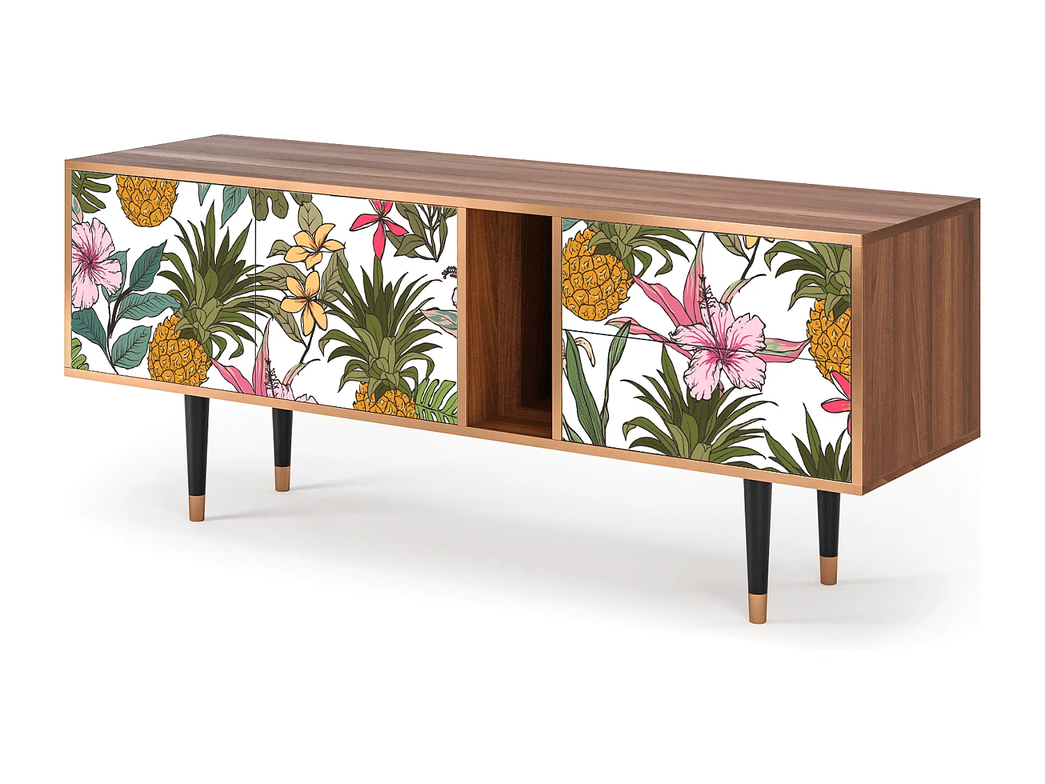 Mobile TV - 170х69х48 cm - T1 - Estival Fruit, Noce