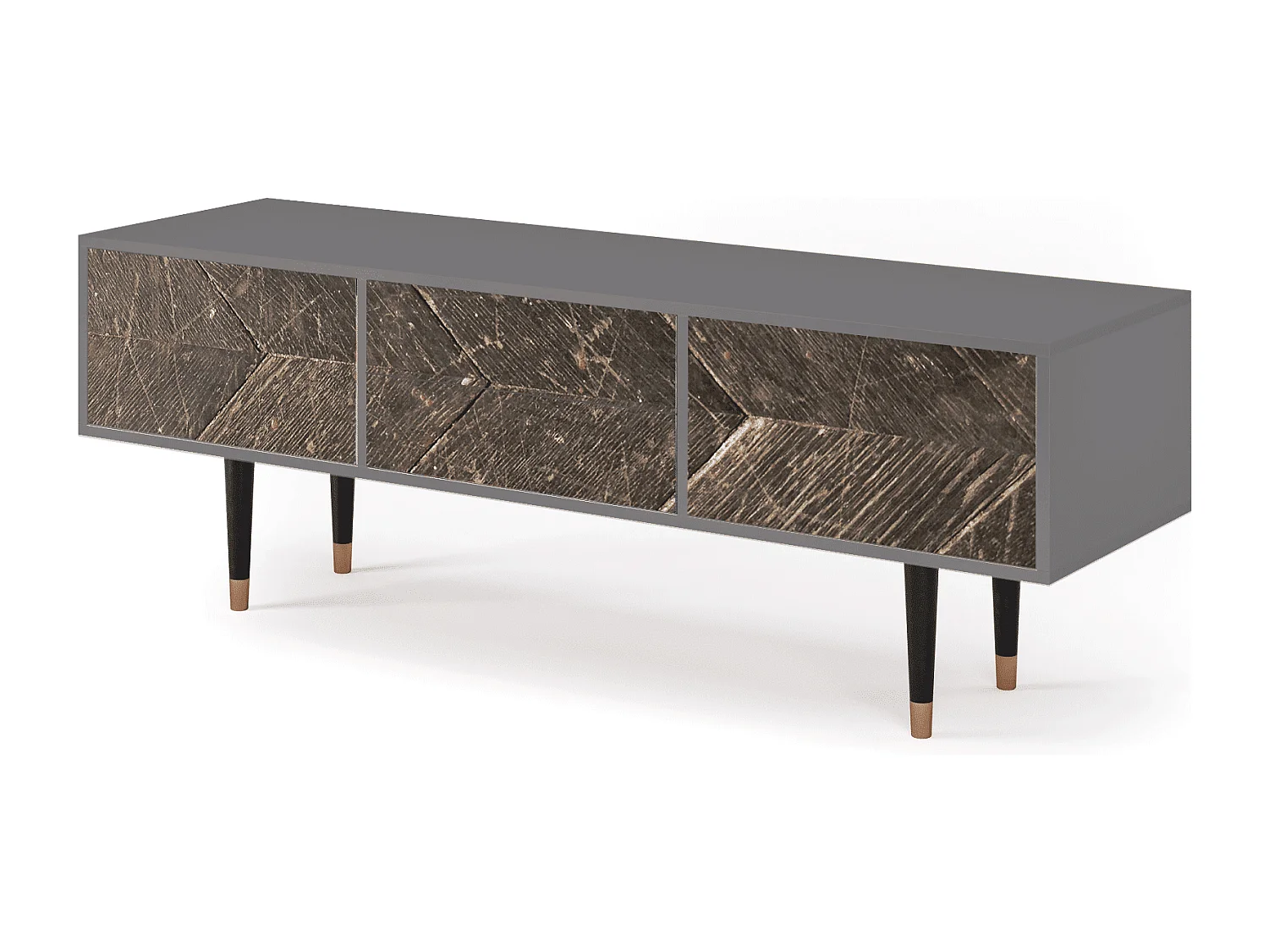 Meuble TV - 170х59х48 cm - T4 - Wise Tree, Gris