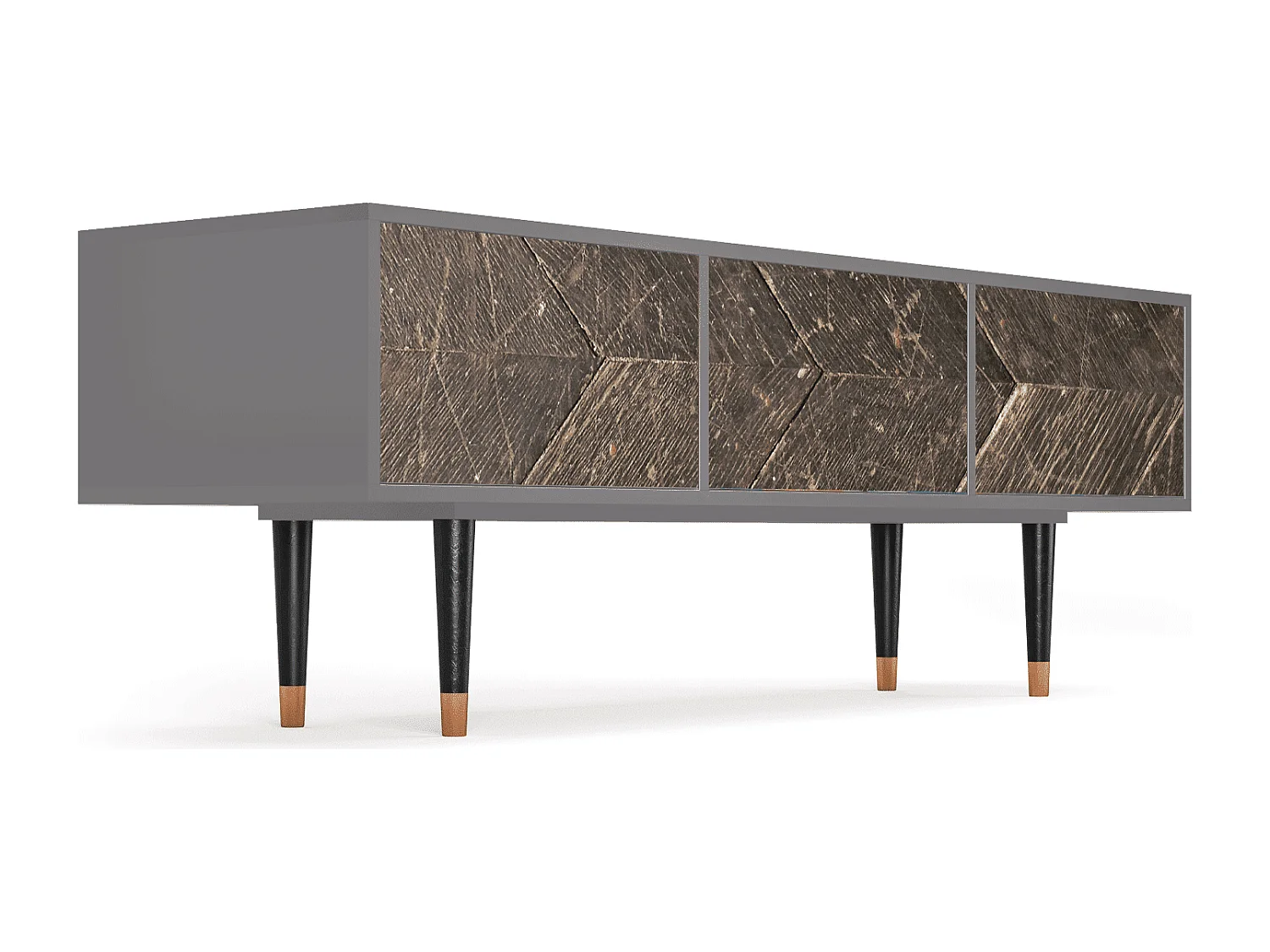 Meuble TV - 170х59х48 cm - T4 - Wise Tree, Gris