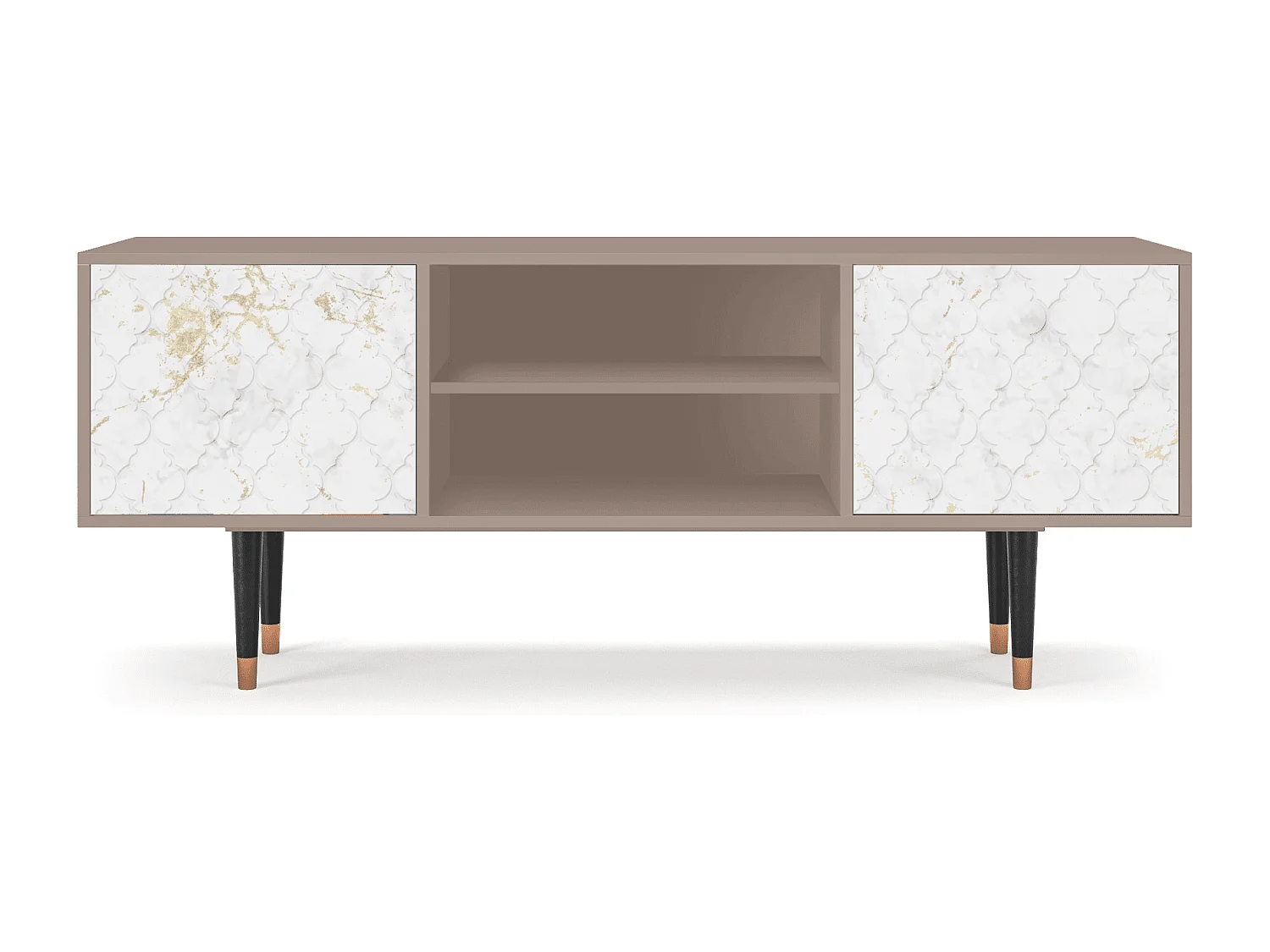 Meuble TV - 170х69х48 cm - T2 - Sweet Cotton, Latte