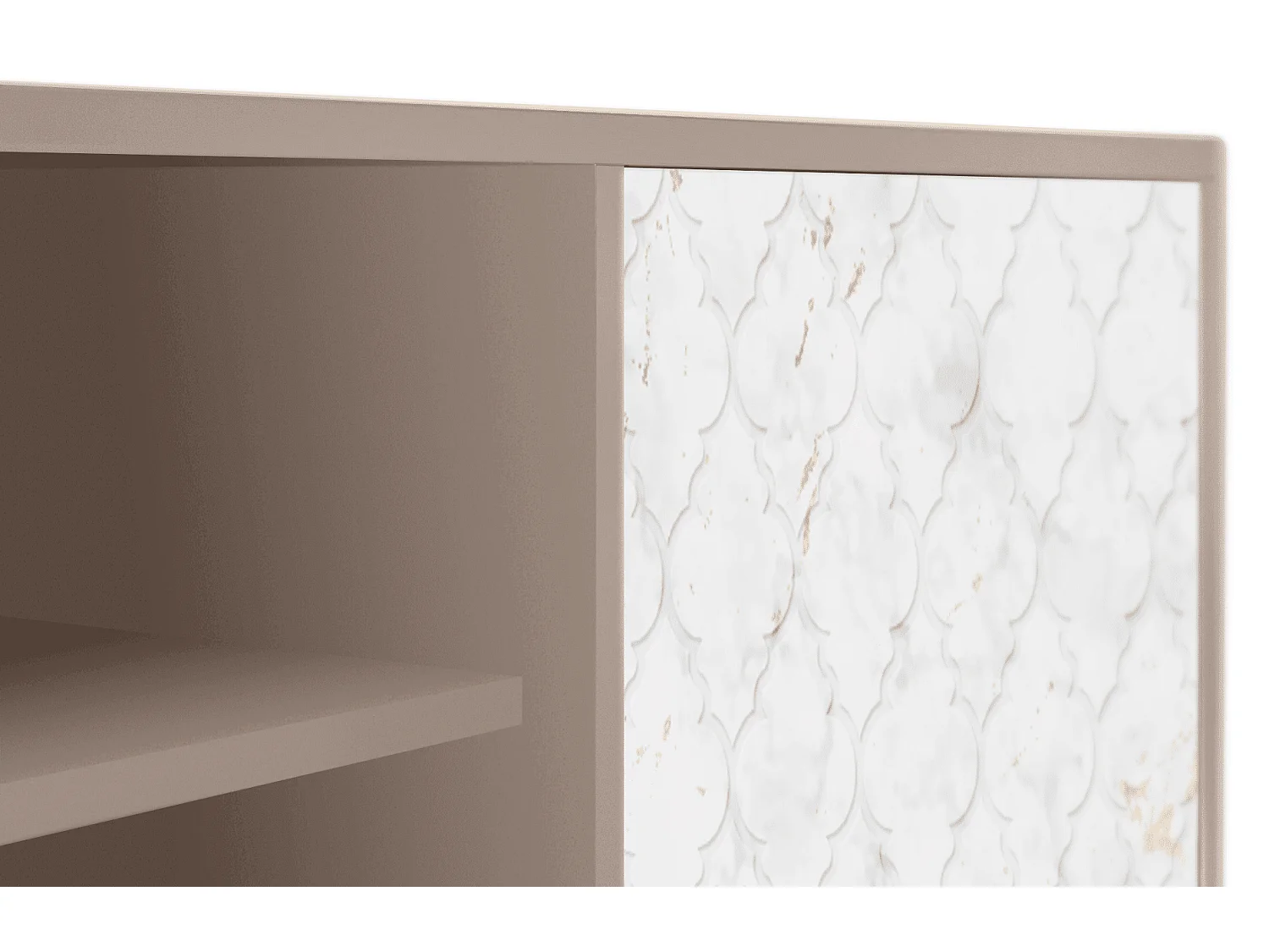 Meuble TV - 170х69х48 cm - T2 - Sweet Cotton, Latte