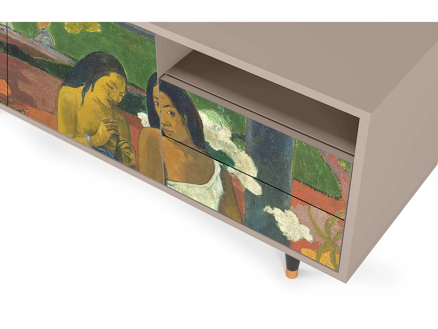 Meuble TV - 125х56х41 cm - T7 - Arearea , Latte