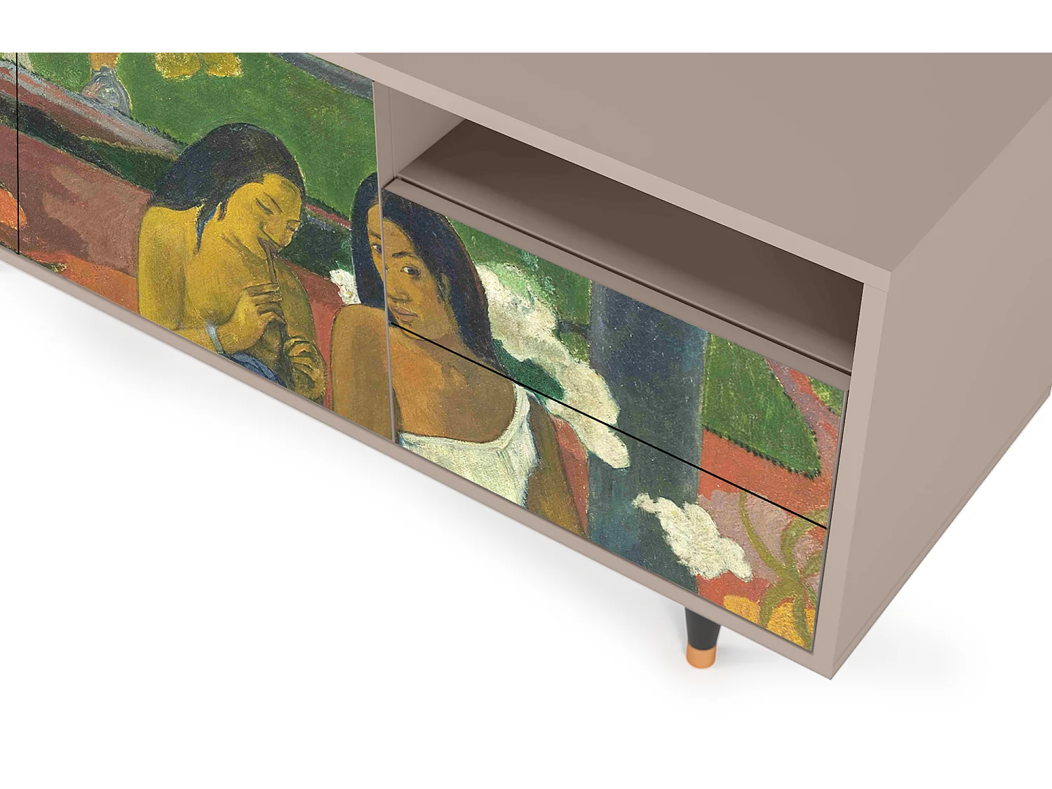 Meuble TV - 125х56х41 cm - T7 - Arearea , Latte