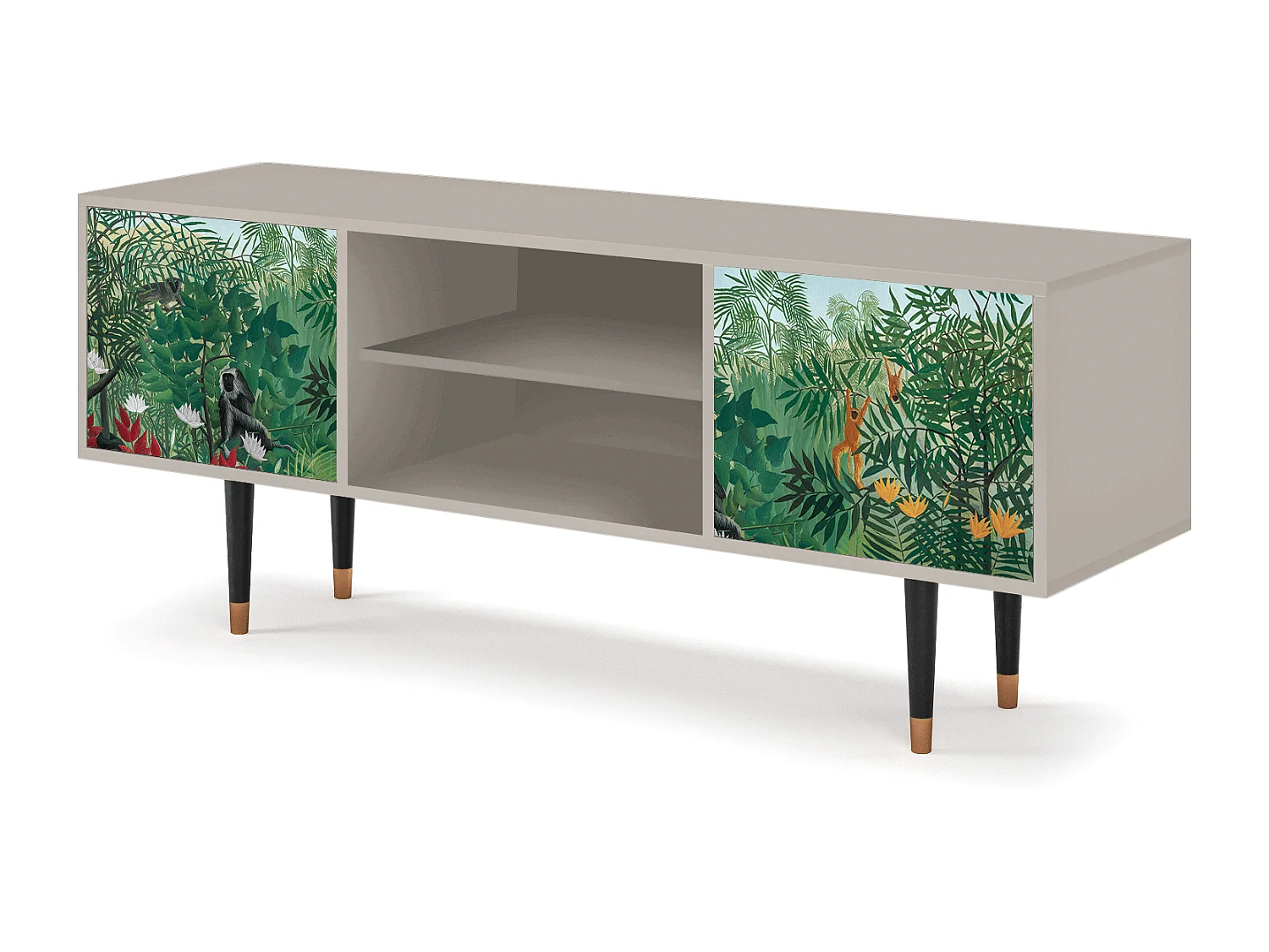 Mobile TV - 170х69х48 cm - T2 - Jungles in Paris, Sabbia