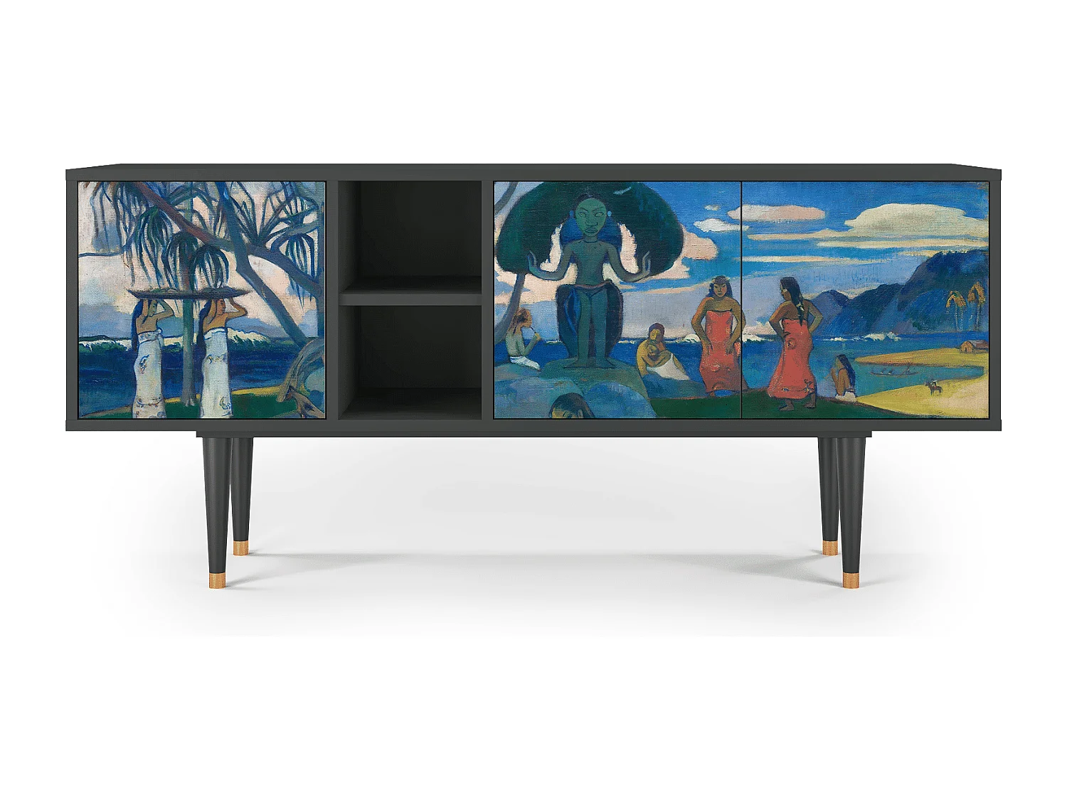 Meuble TV - 150х69х41 cm - T5 - Day of the God, Anthracite