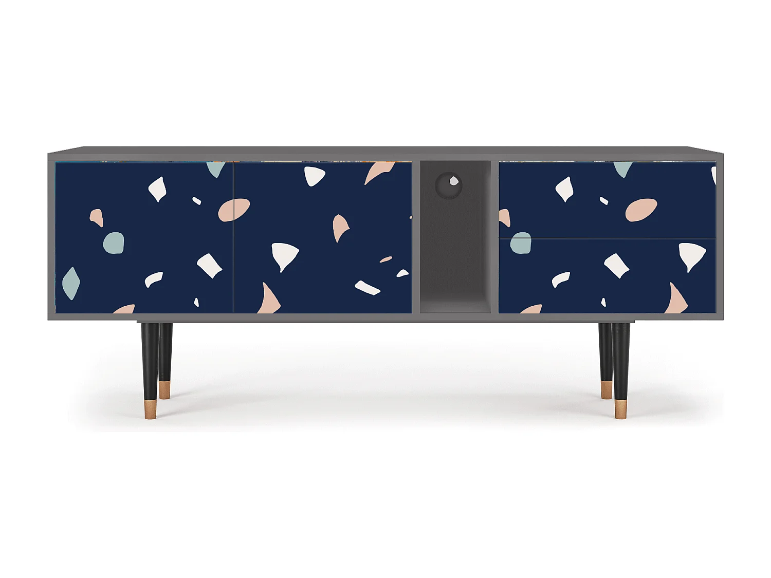 Mobile TV - 170х69х48 cm - T1 - Space Satellites, Grigio