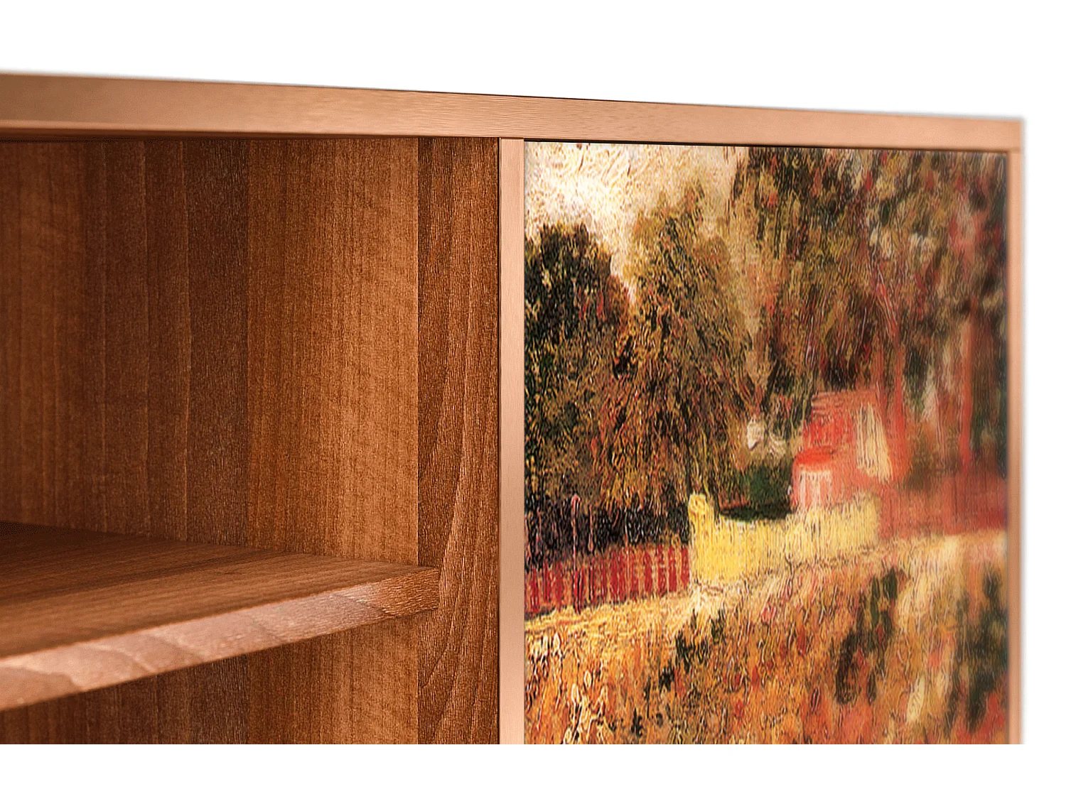 Mobile TV - 170х69х48 cm - T2 - The Banks, Noce